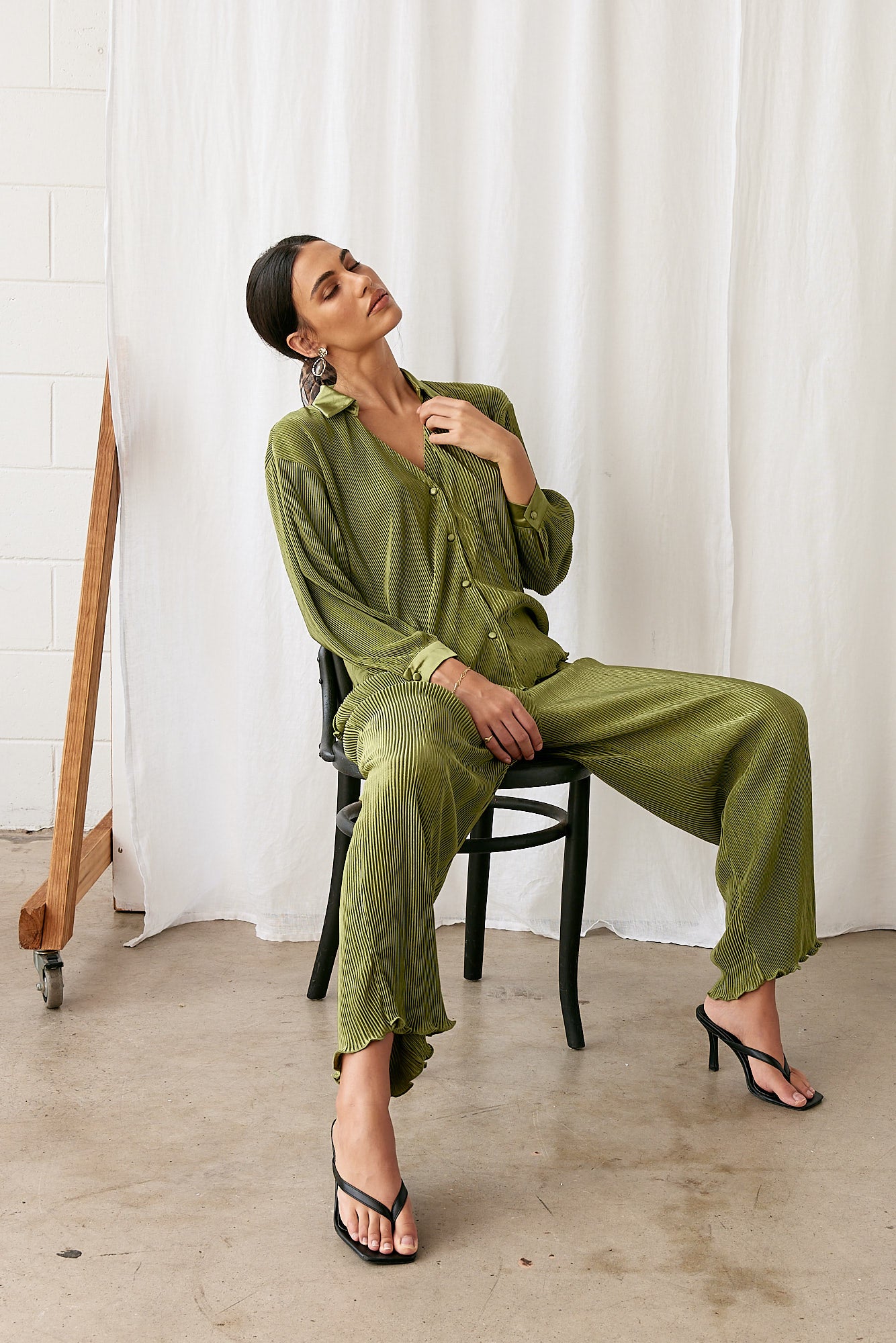 Voyager Pants Green-Seaa Fashion