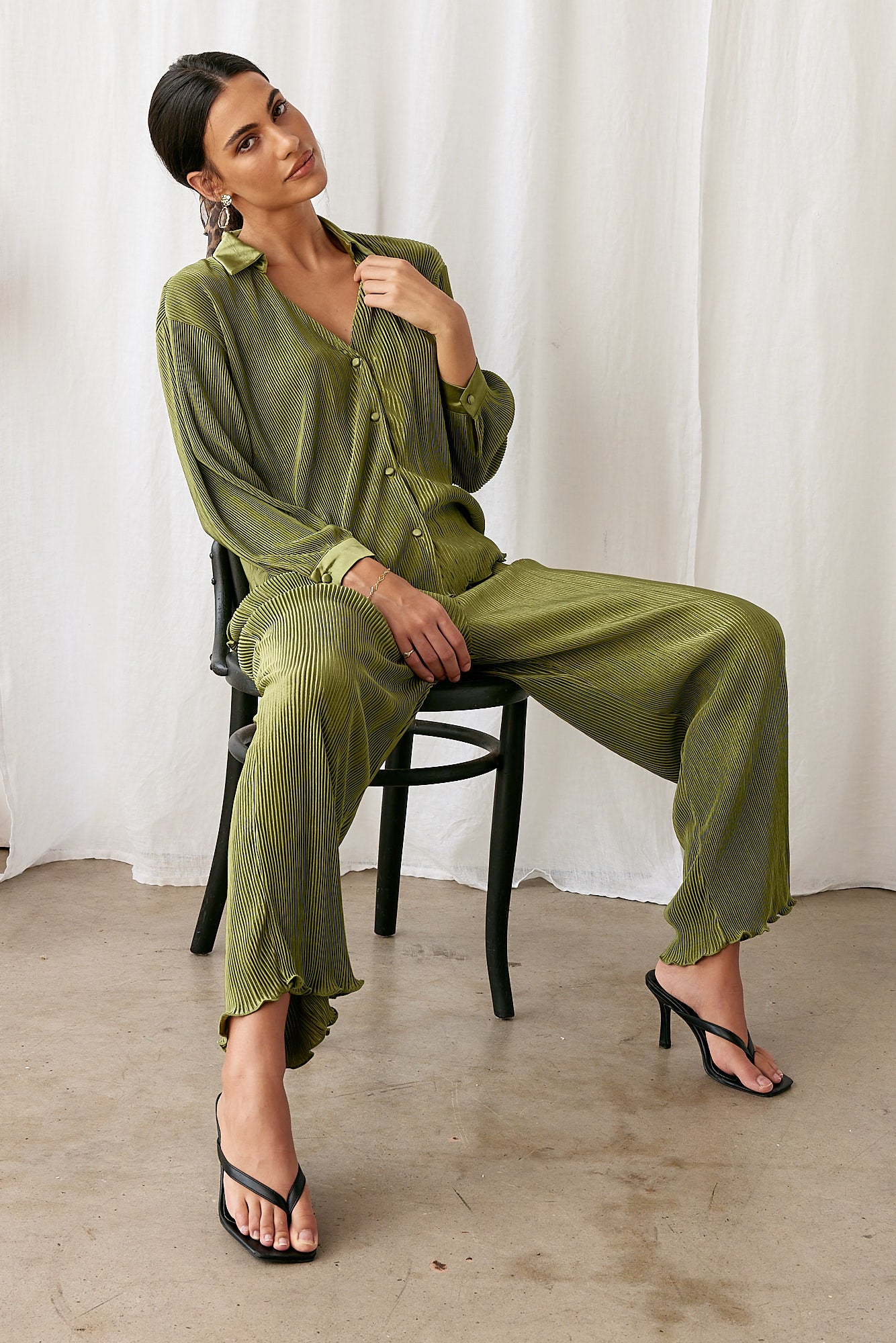 Voyager Pants Green-Seaa Fashion