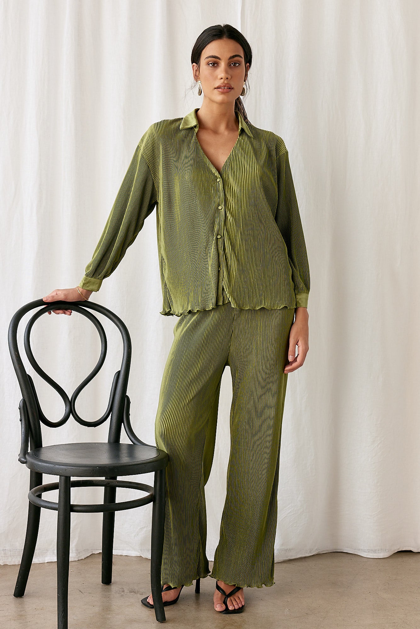 Voyager Pants Green-Seaa Fashion