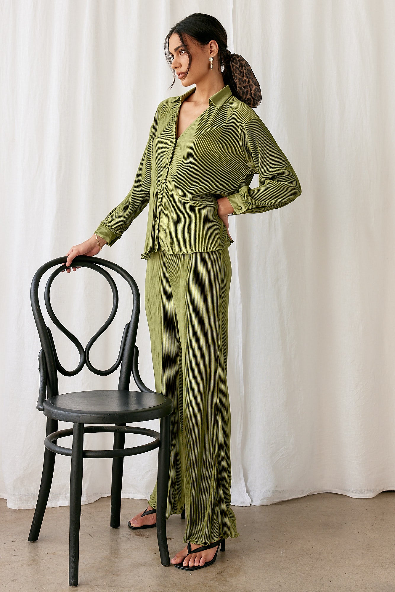 Voyager Pants Green-Seaa Fashion