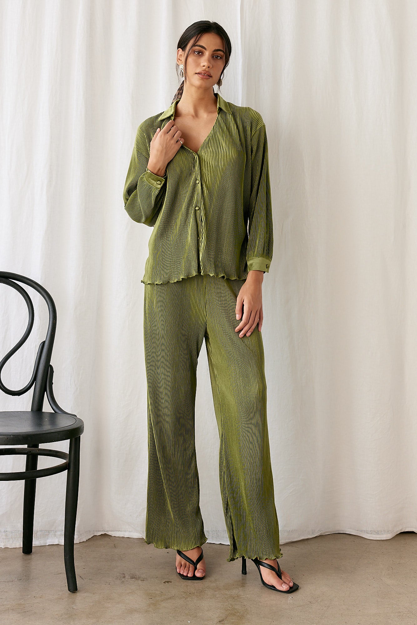 Voyager Pants Green-Seaa Fashion