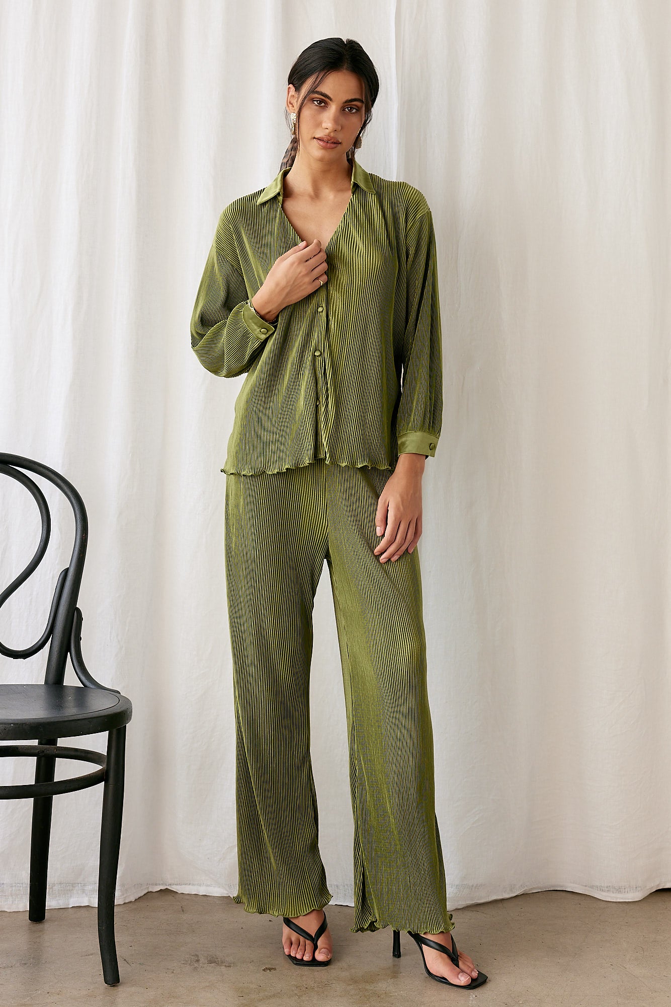 Voyager Pants Green-Seaa Fashion