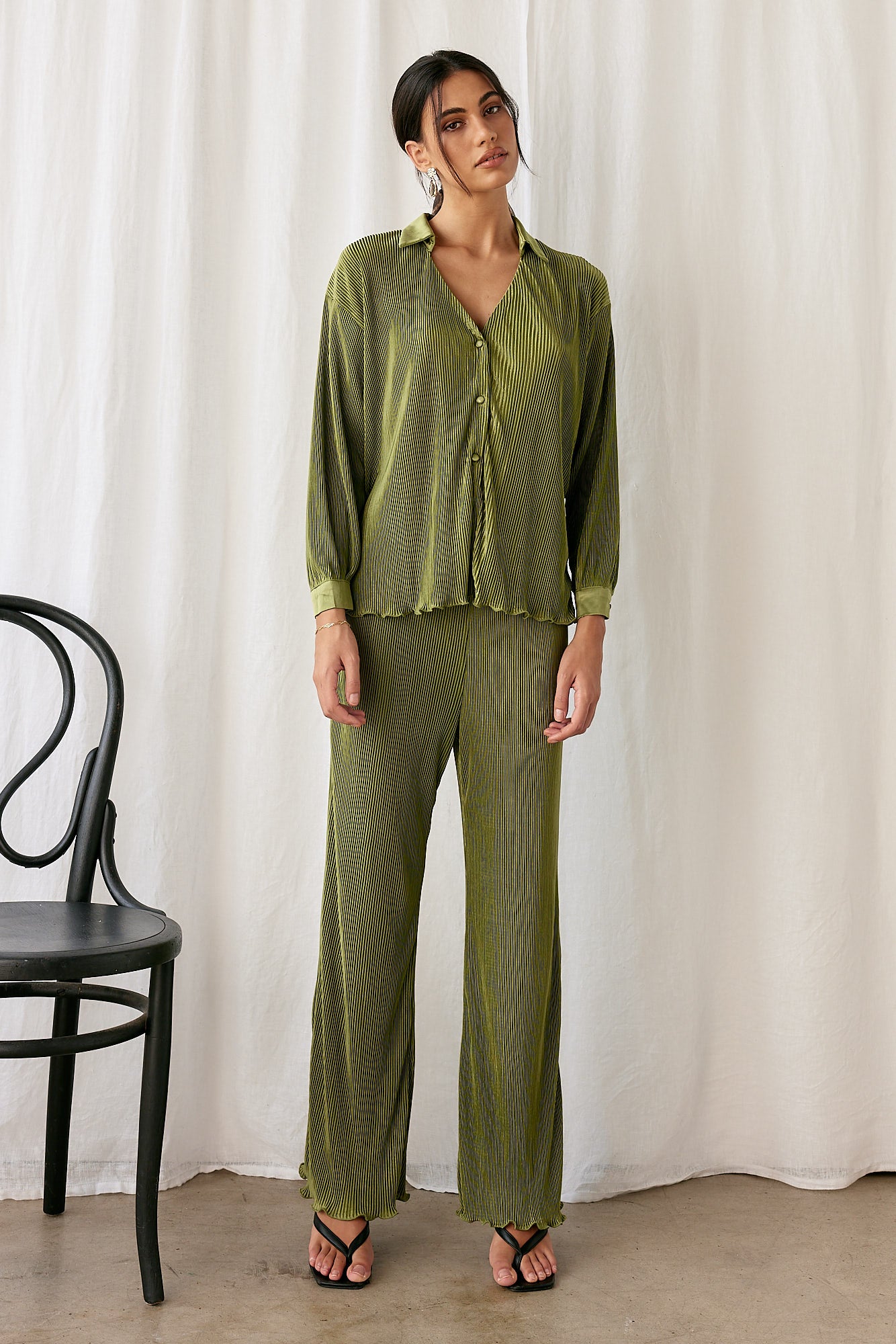 Voyager Pants Green-Seaa Fashion