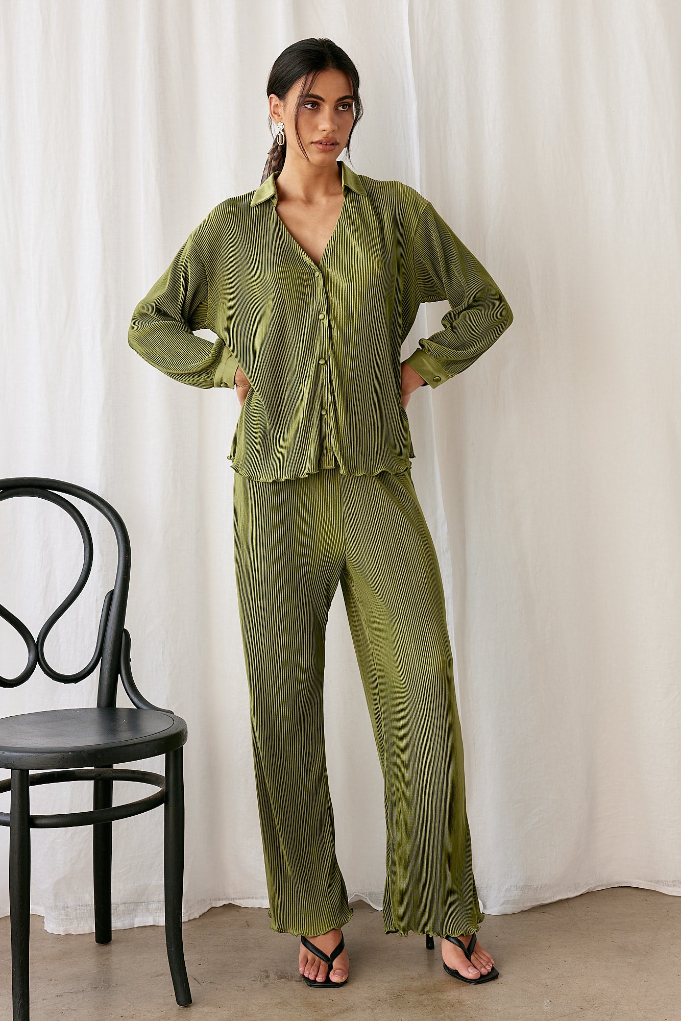 Voyager Pants Green-Seaa Fashion