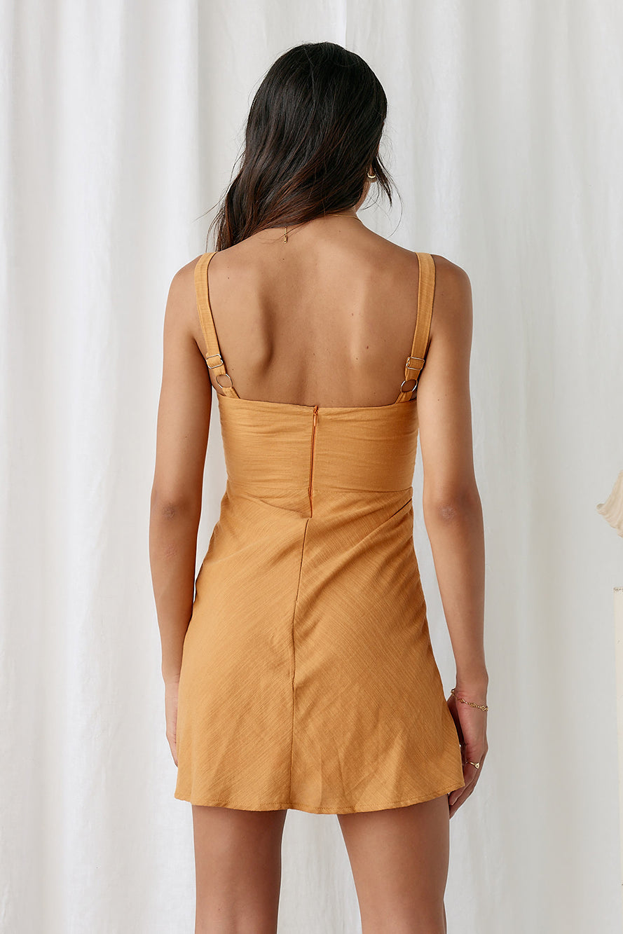 True Fantasy Dress Orange-Seaa Fashion