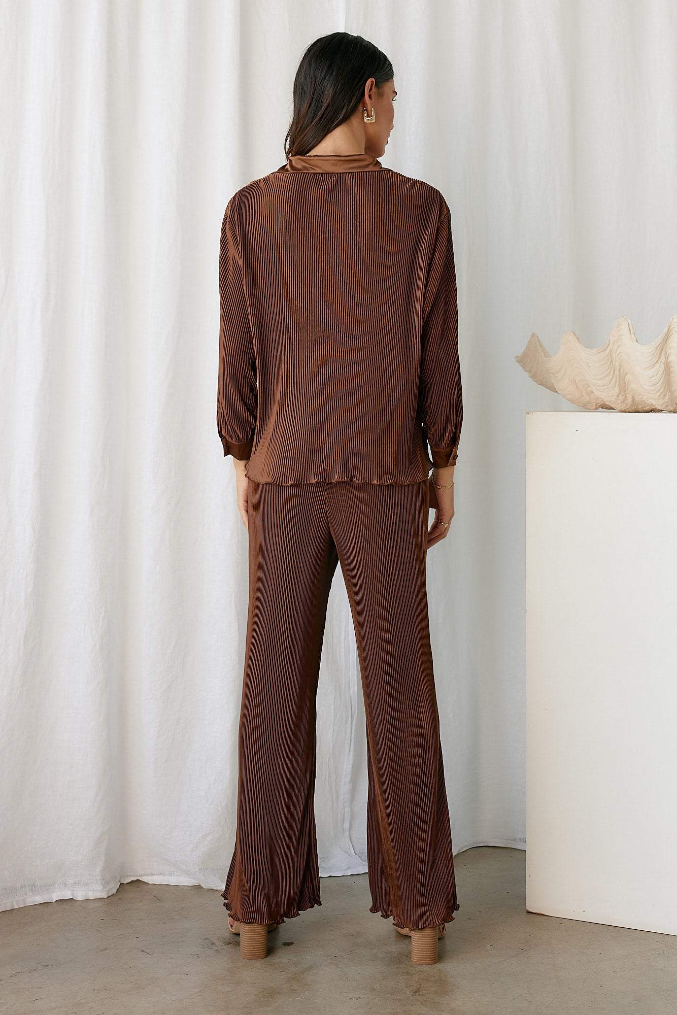 Voyager Pants Brown-Seaa Fashion