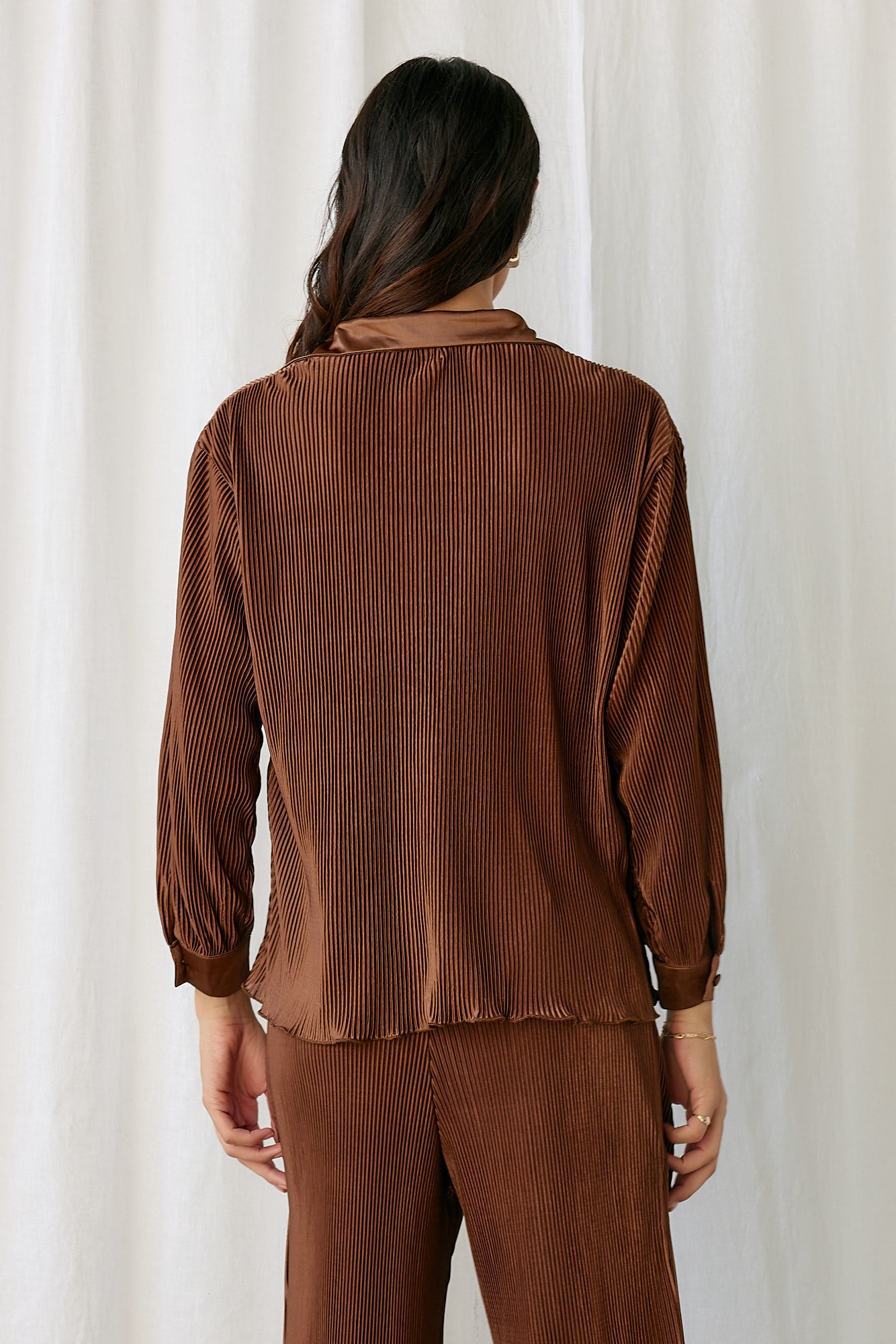 Voyager Shirt Brown-Seaa Fashion