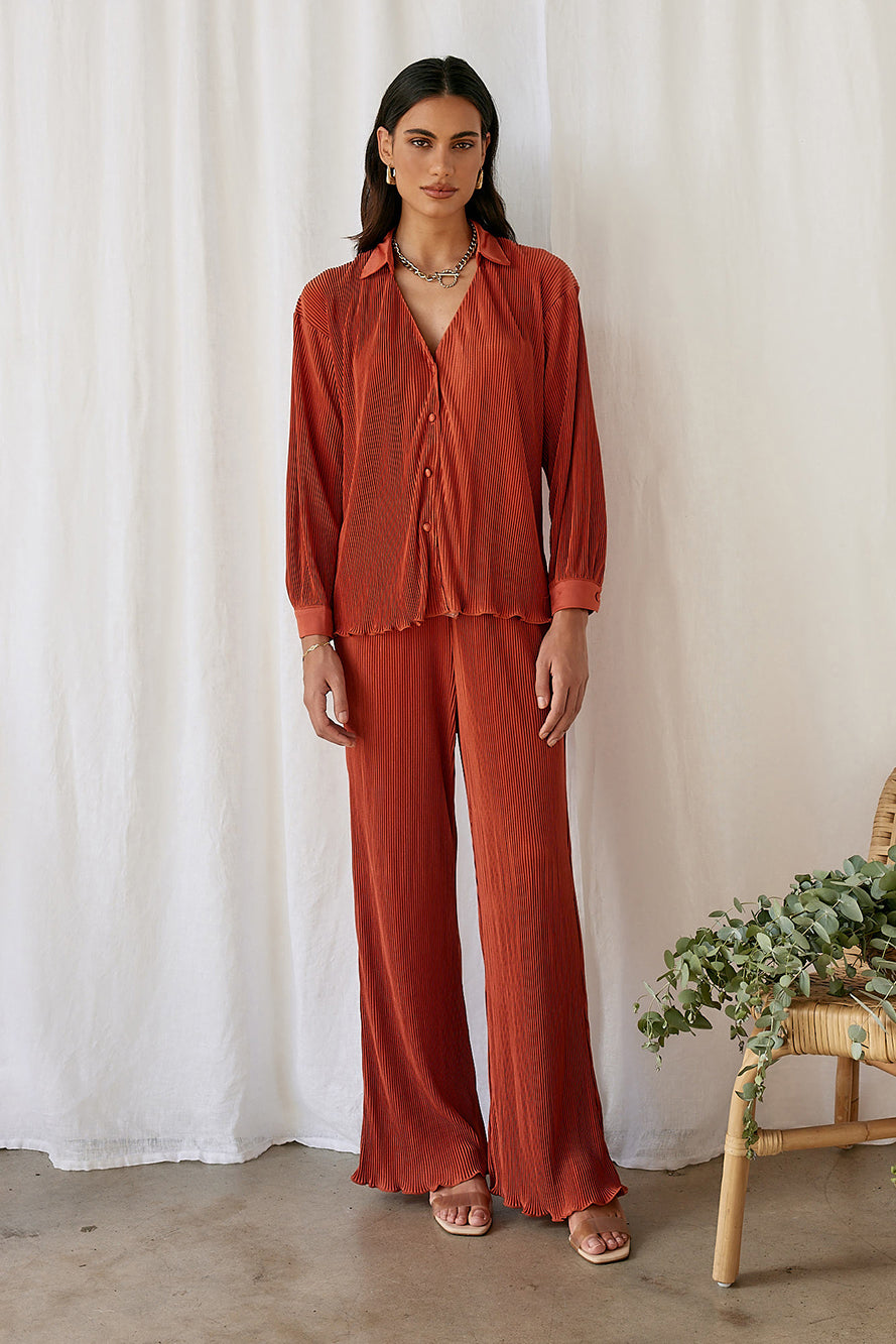 Voyager Pants Red-Seaa Fashion