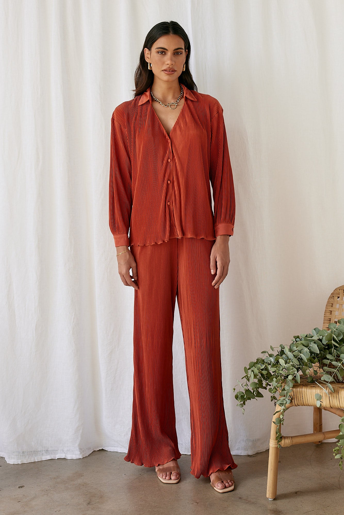 Voyager Pants Red-Seaa Fashion