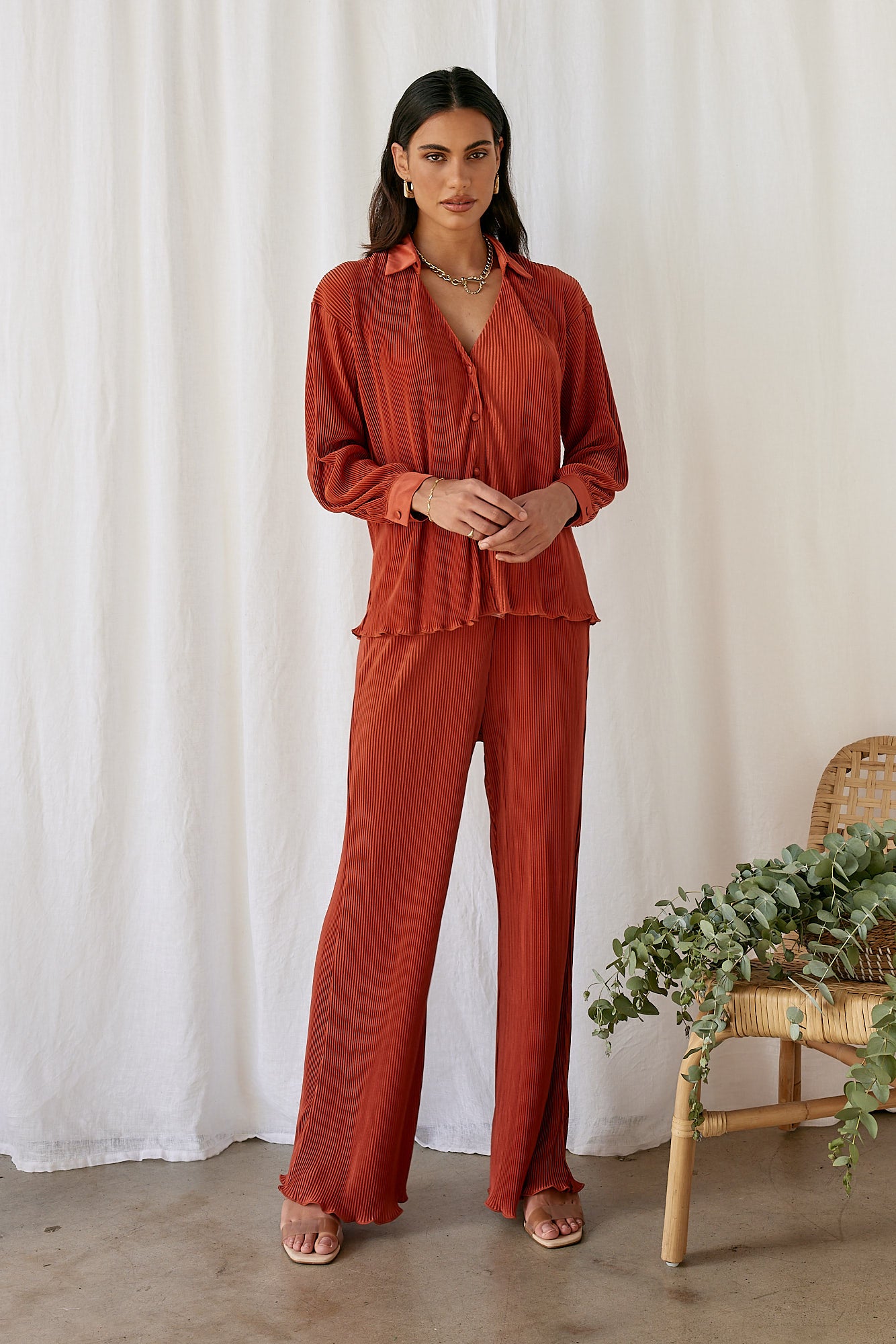 Voyager Pants Red-Seaa Fashion