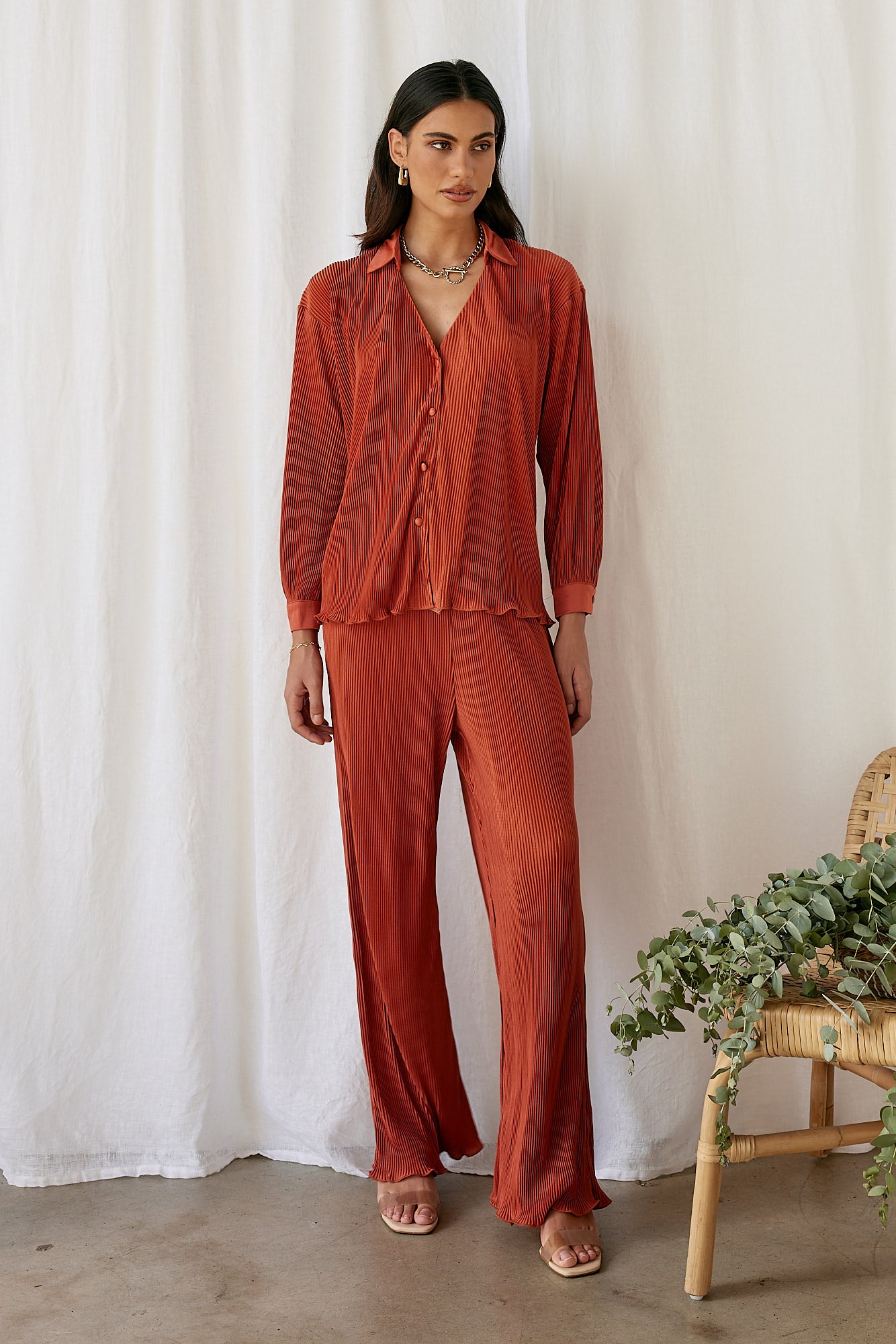 Voyager Pants Red-Seaa Fashion