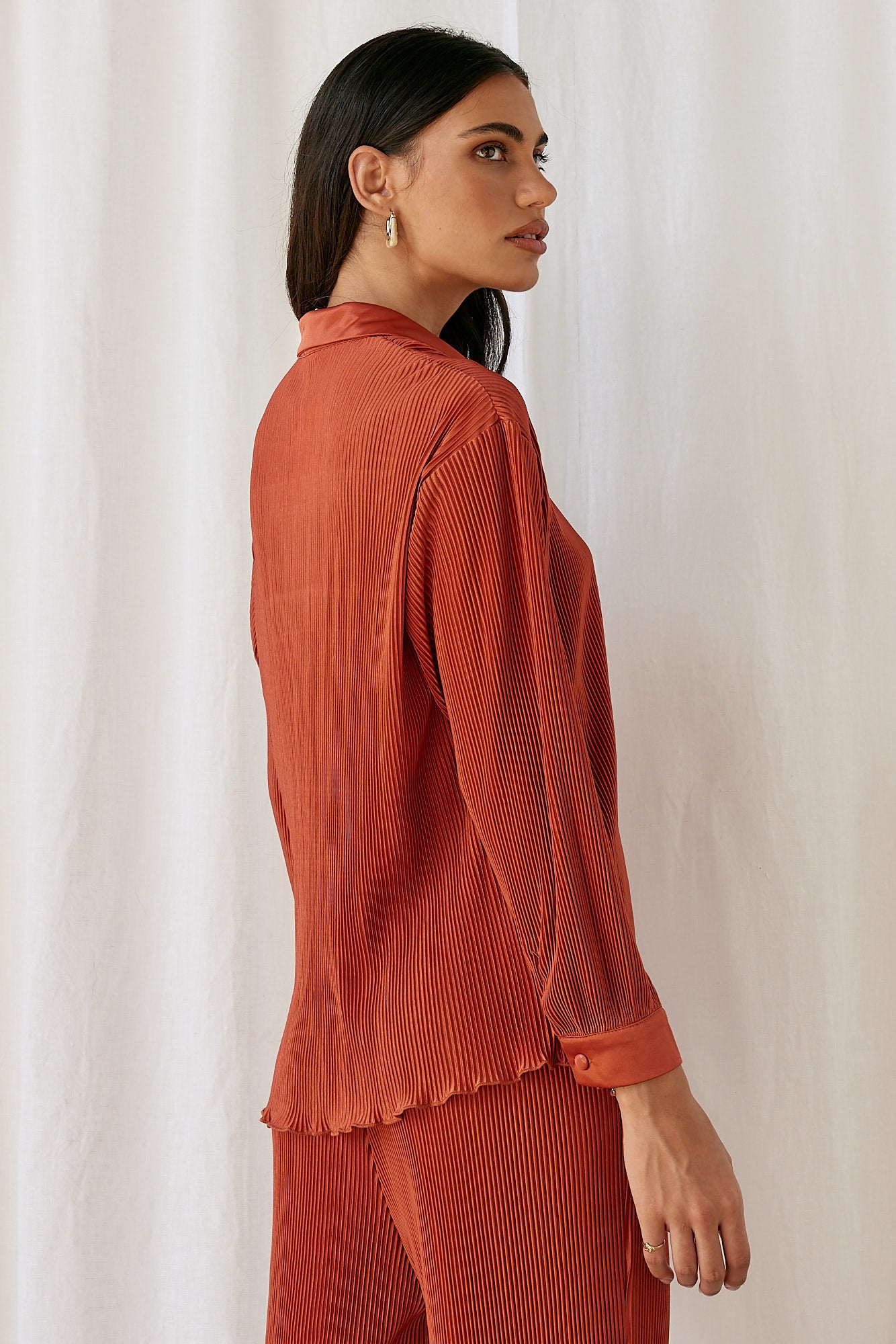 Voyager Shirt Red-Seaa Fashion