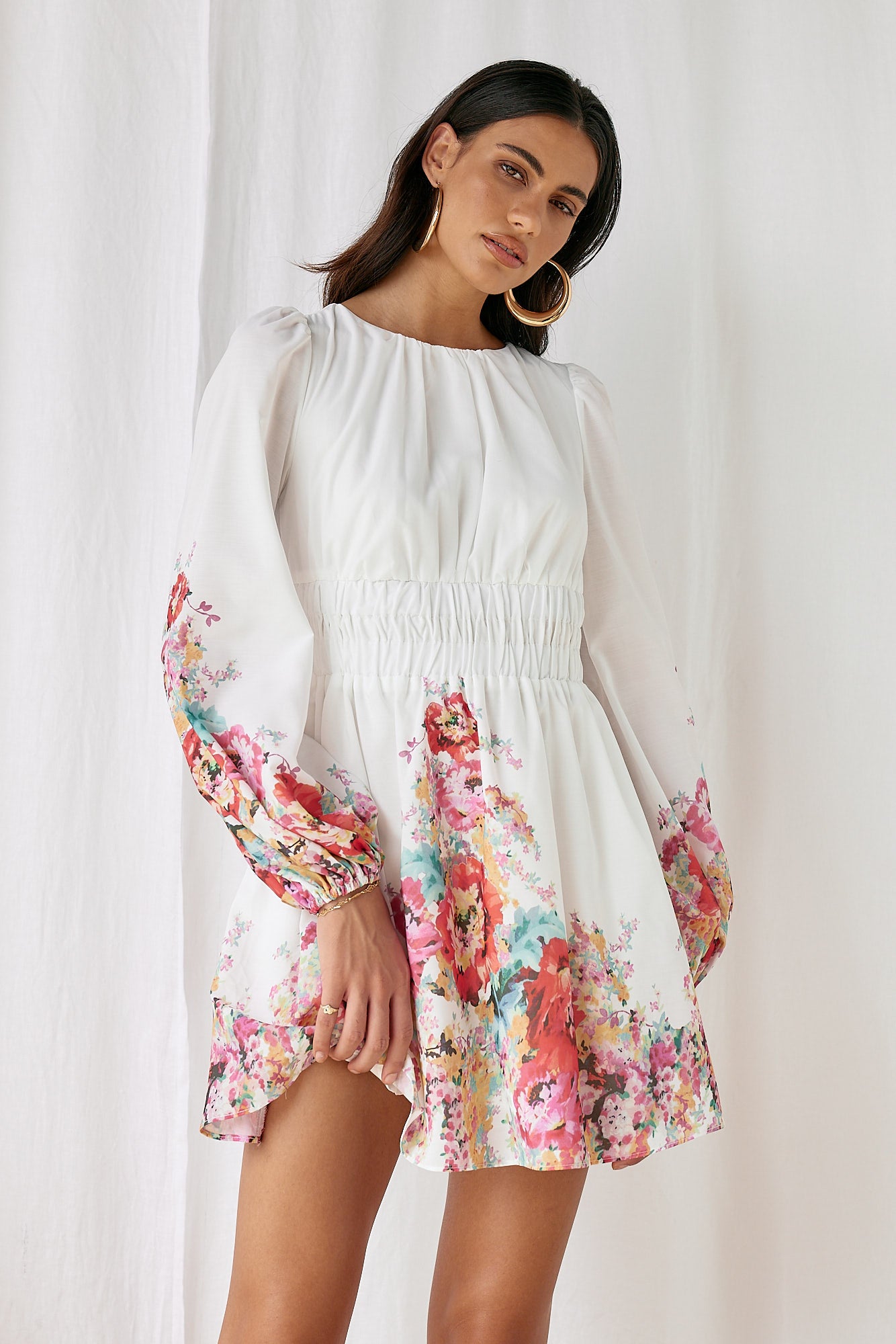 Underneath The Flowers Dress Multi-Seaa Fashion