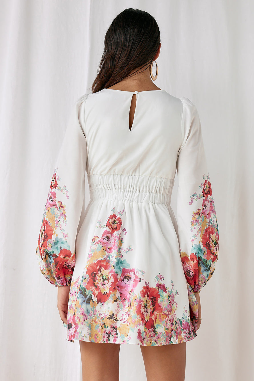 Underneath The Flowers Dress Multi-Seaa Fashion