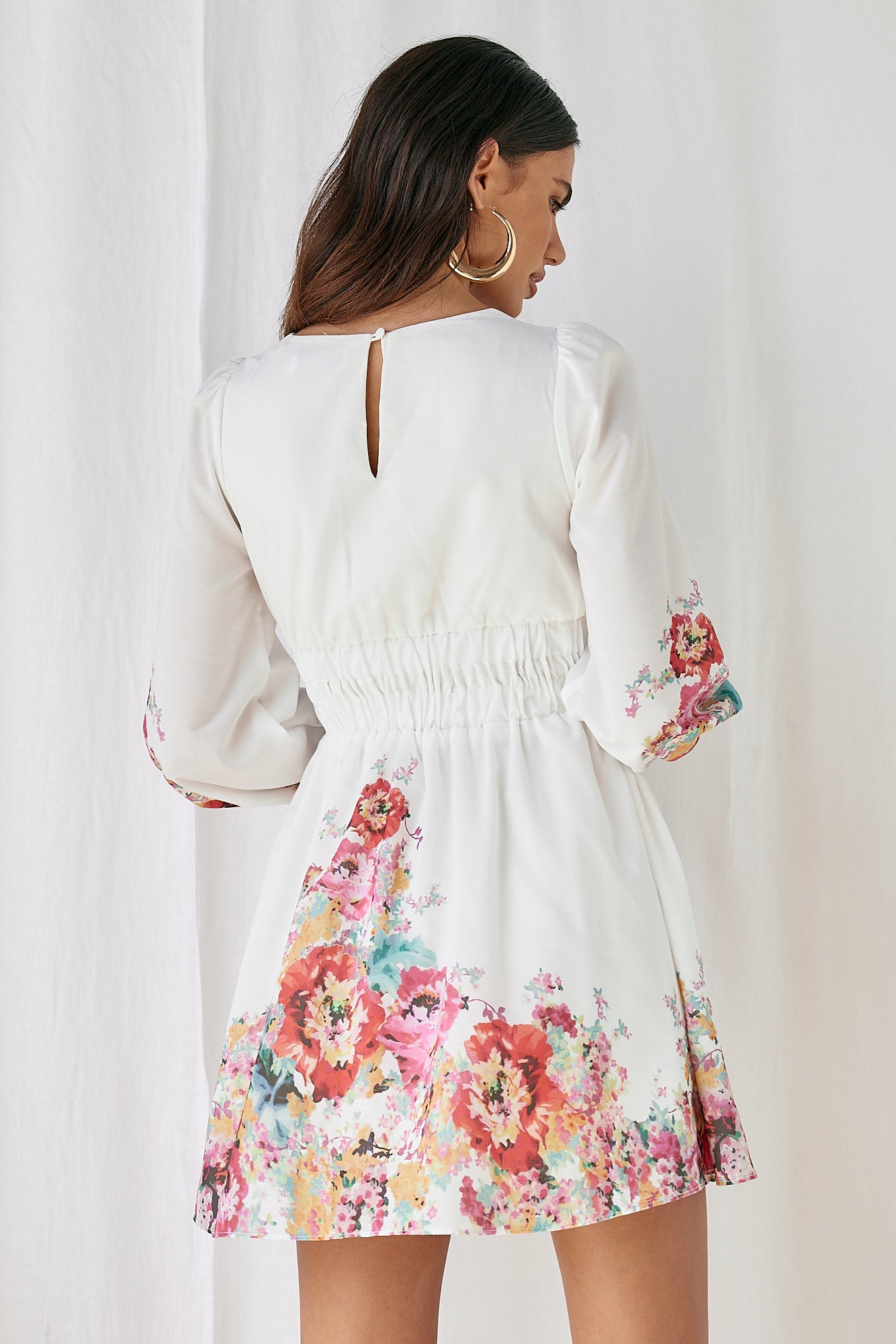 Underneath The Flowers Dress Multi-Seaa Fashion
