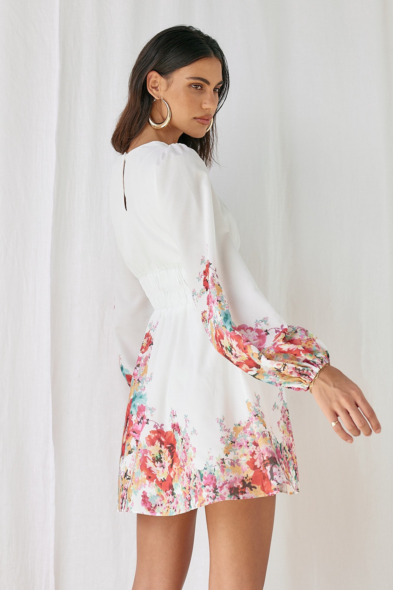 Underneath The Flowers Dress Multi-Seaa Fashion