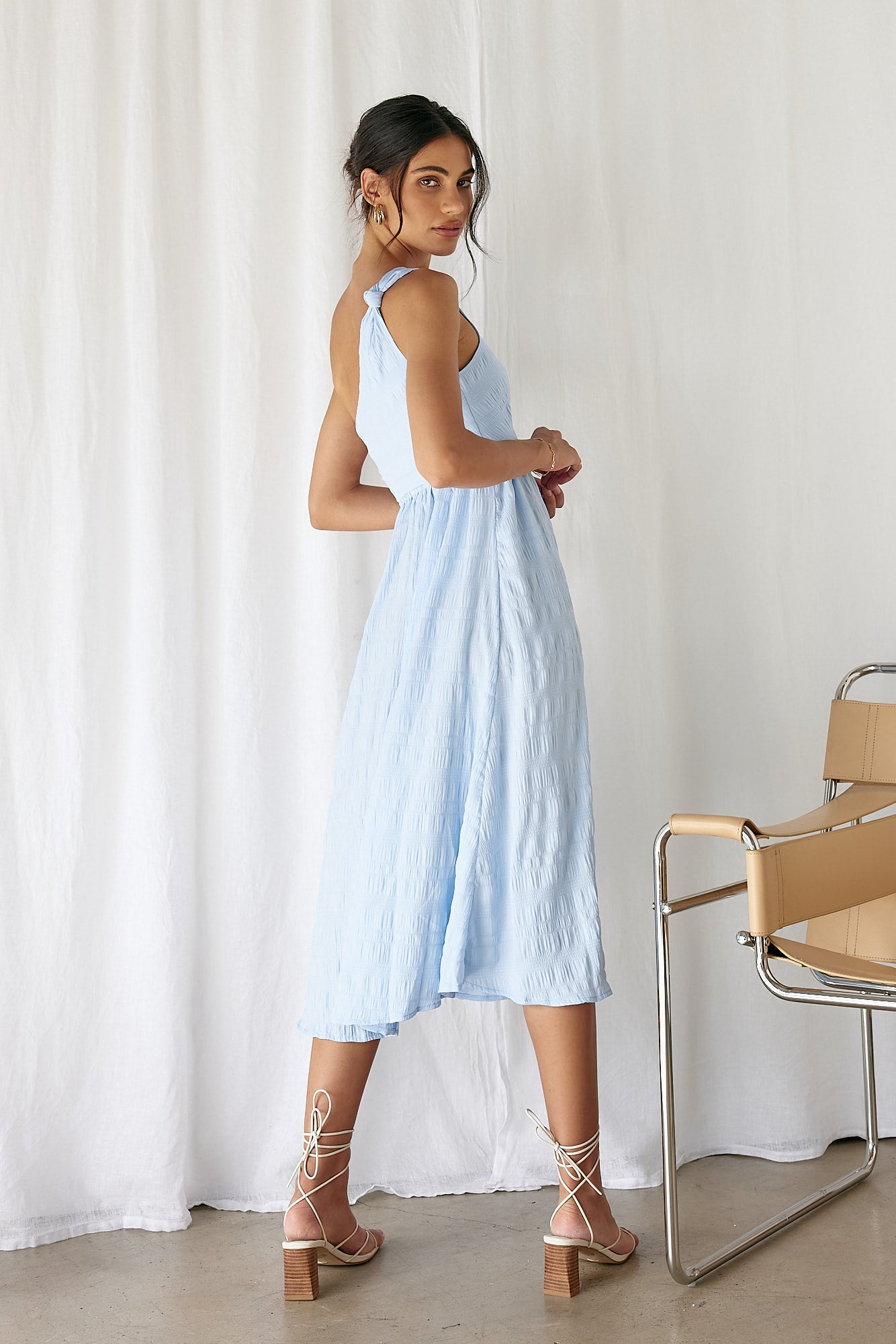 Dive In Maxi Dress Blue-Seaa Fashion
