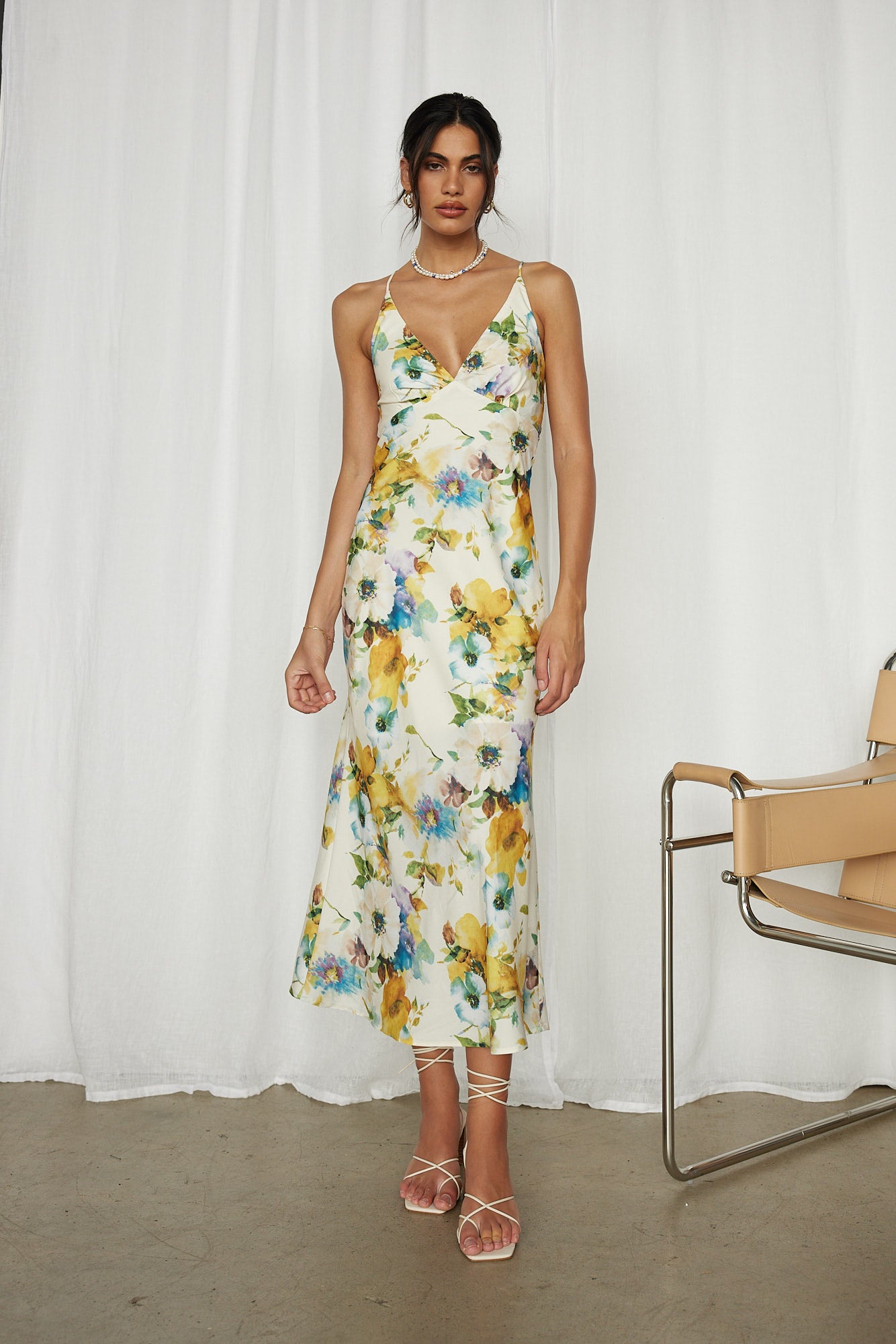 Helios Maxi Dress Floral-Seaa Fashion