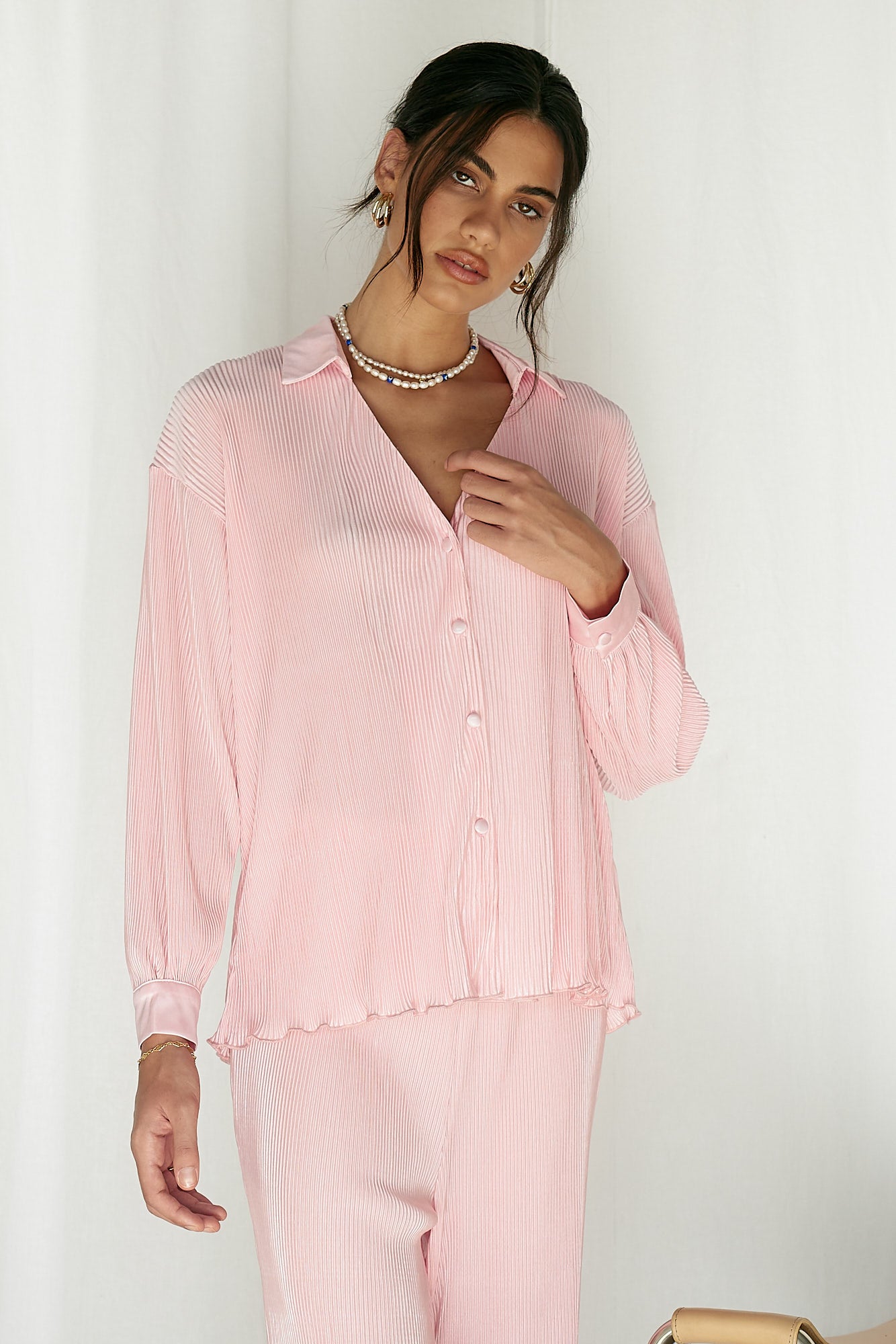 Voyager Shirt Pink-Seaa Fashion