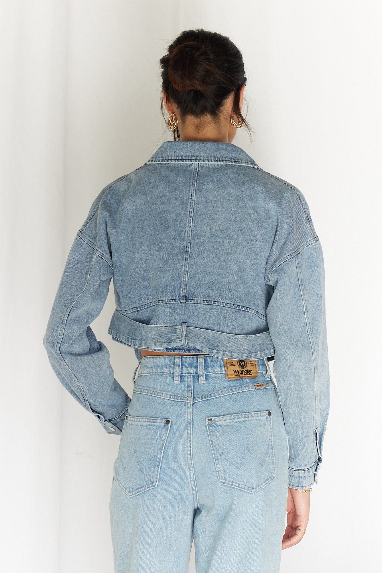 Arena Jacket Blue Denim-Seaa Fashion