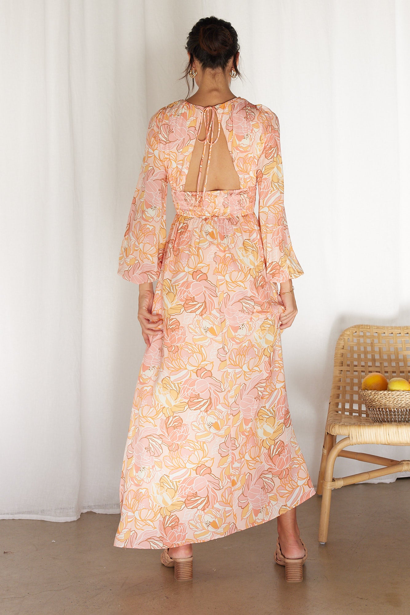 True Meaning Maxi Dress Pink-Seaa Fashion