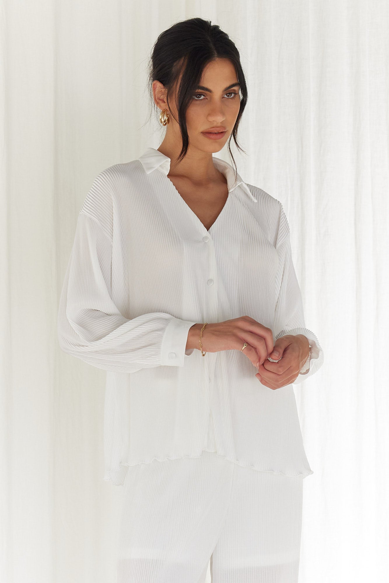 Voyager Shirt White-Seaa Fashion