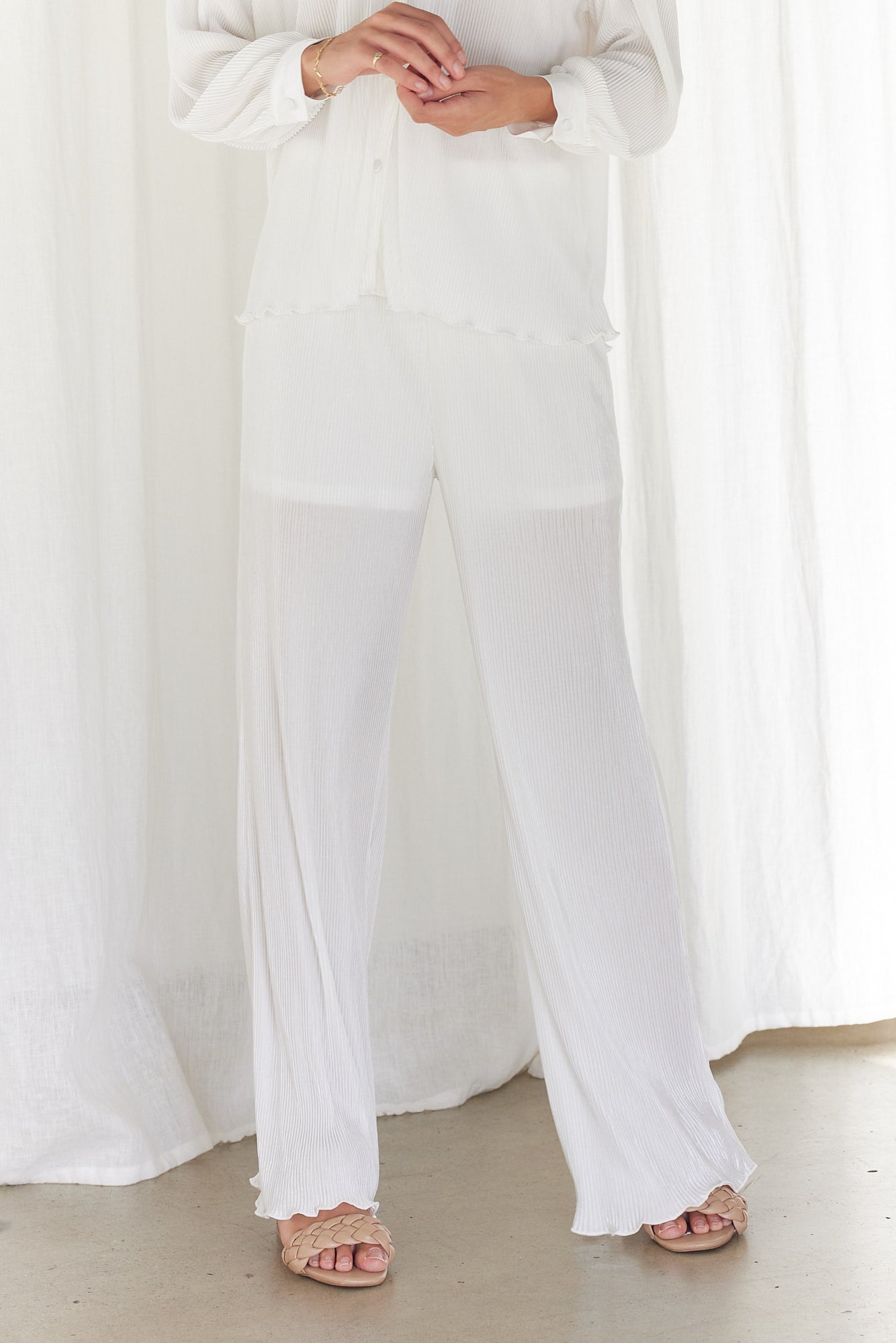 Voyager Pants White-Seaa Fashion