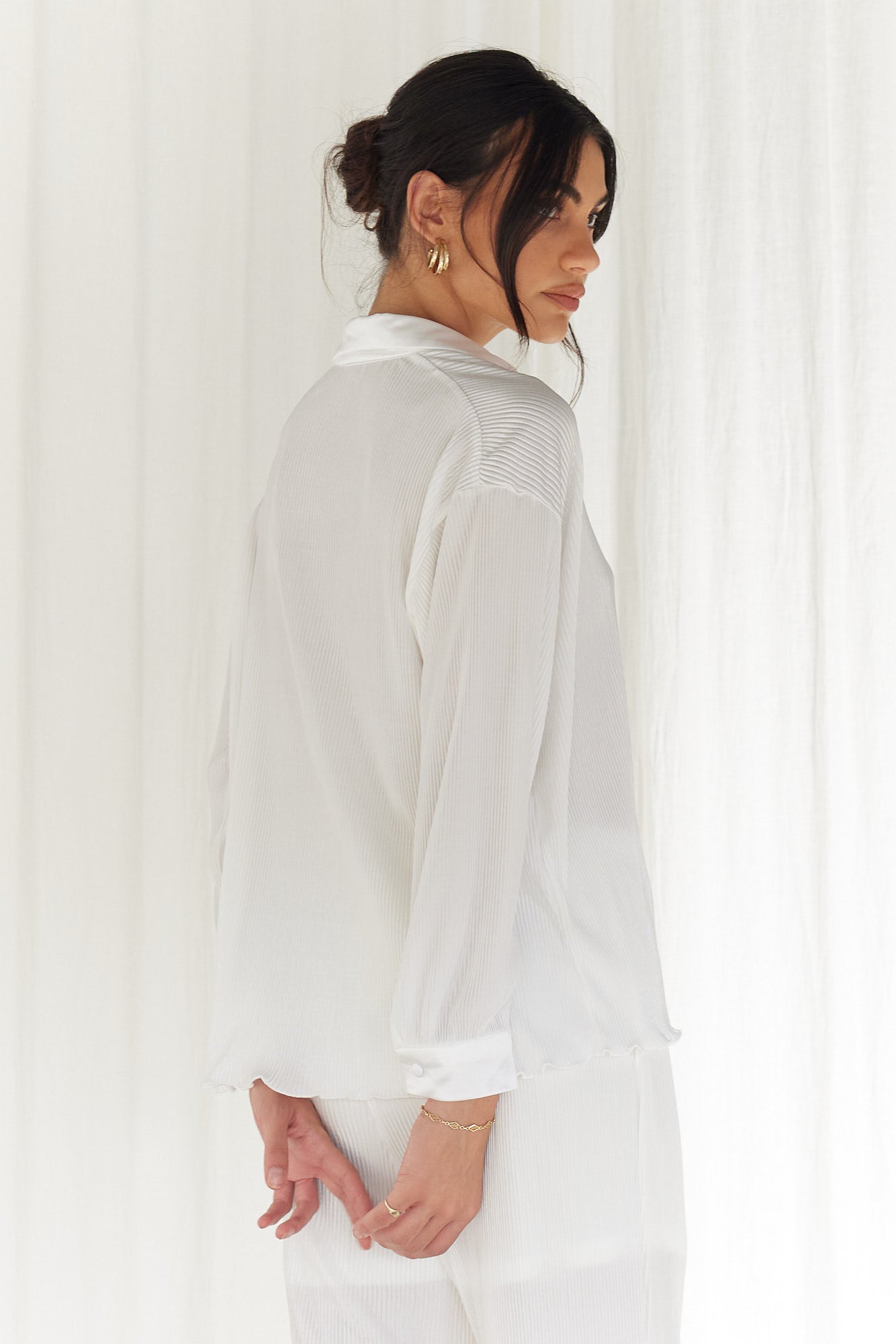 Voyager Shirt White-Seaa Fashion