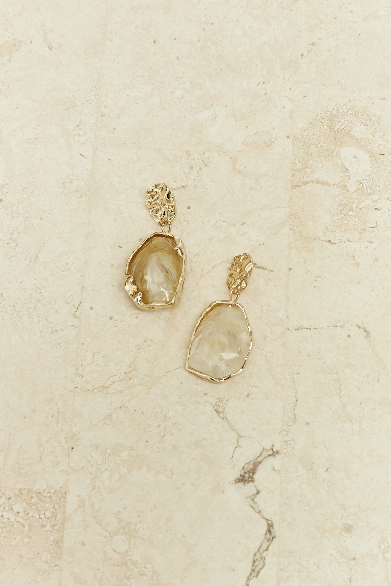 Venecia Earrings Gold-Seaa Fashion