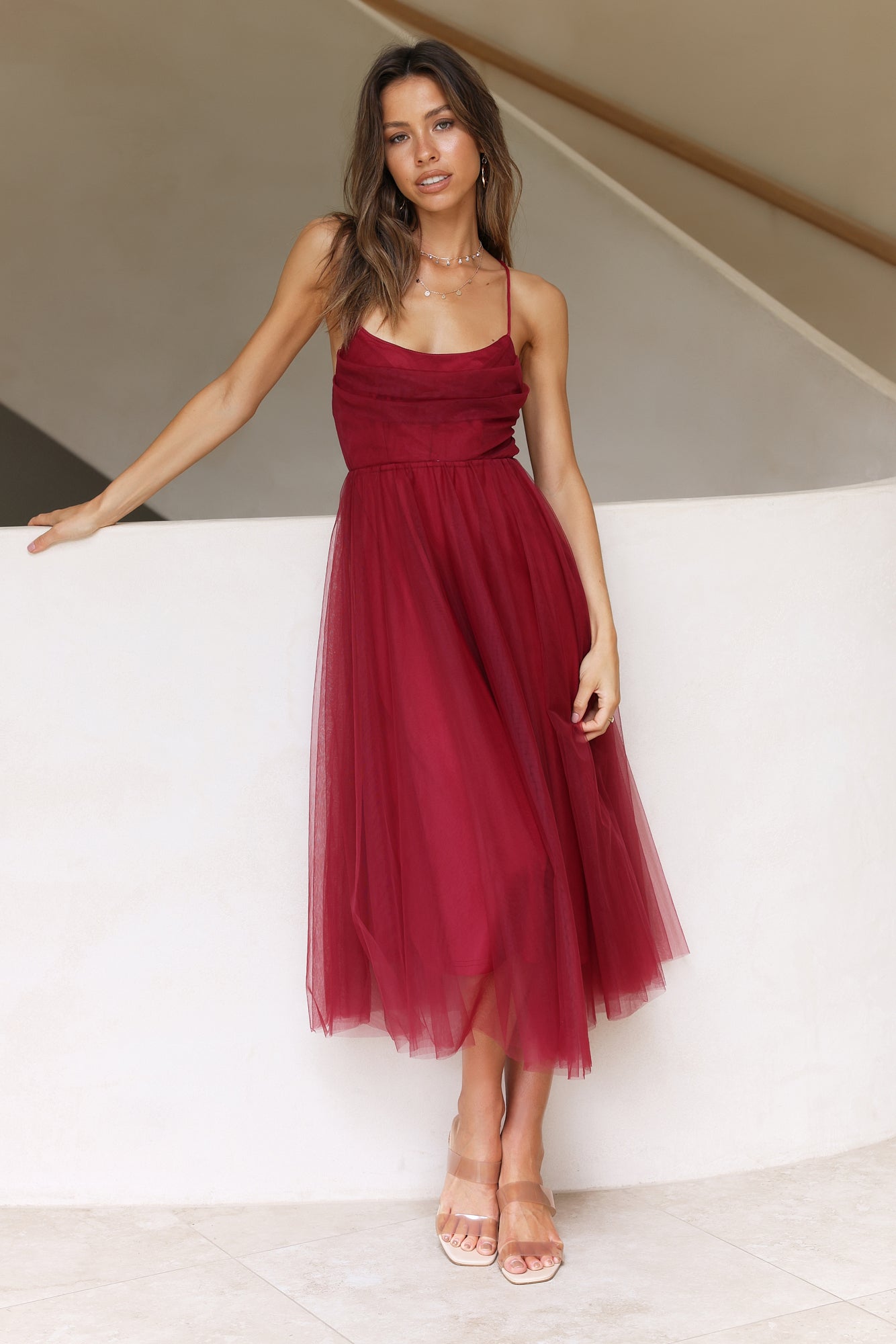 You Gotta Know Maxi Dress Wine-Seaa Fashion