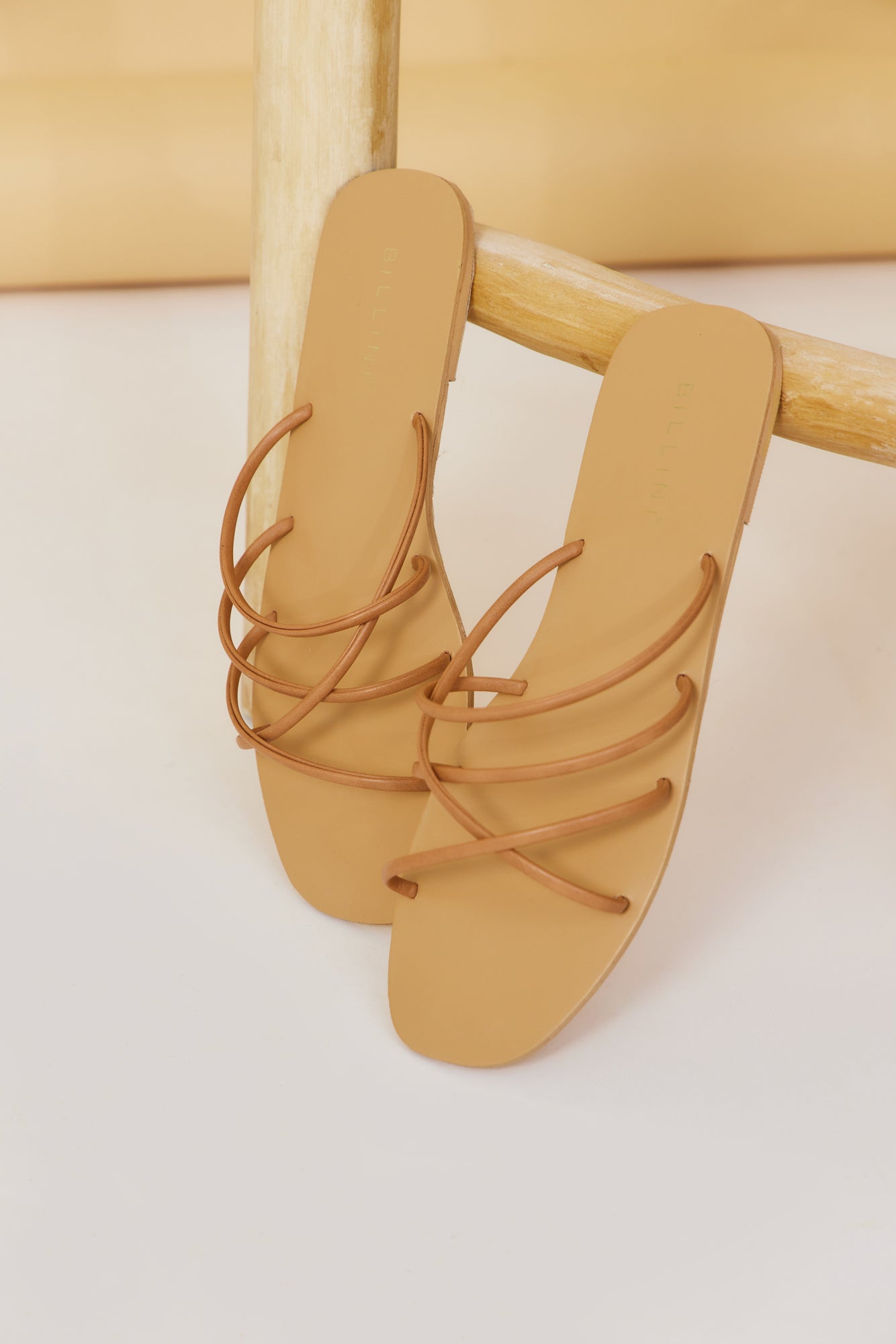 BILLINI Winola Slides Sugar Brown-Seaa Fashion