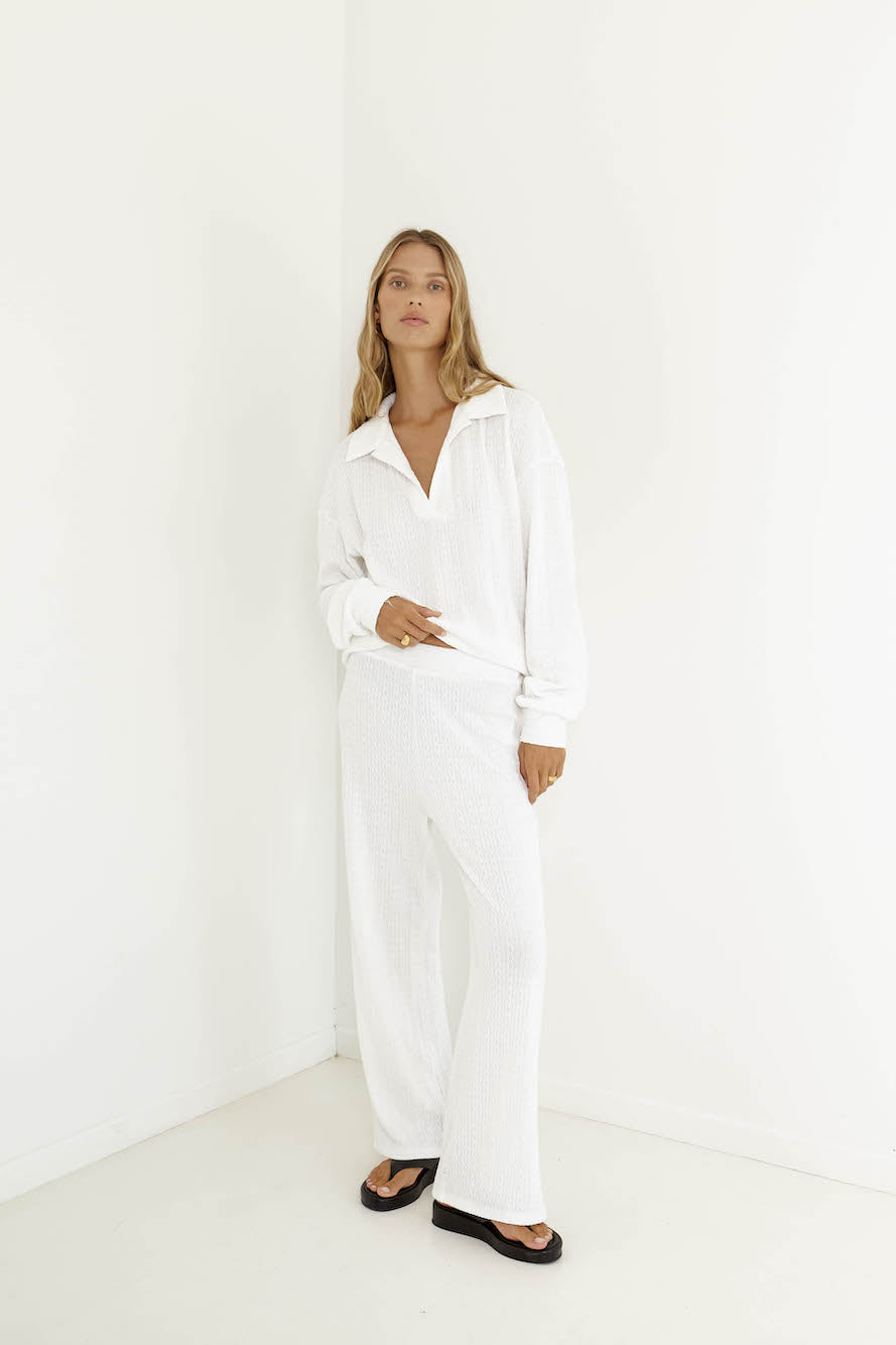 SNDYS Avery Jumper White-Seaa Fashion