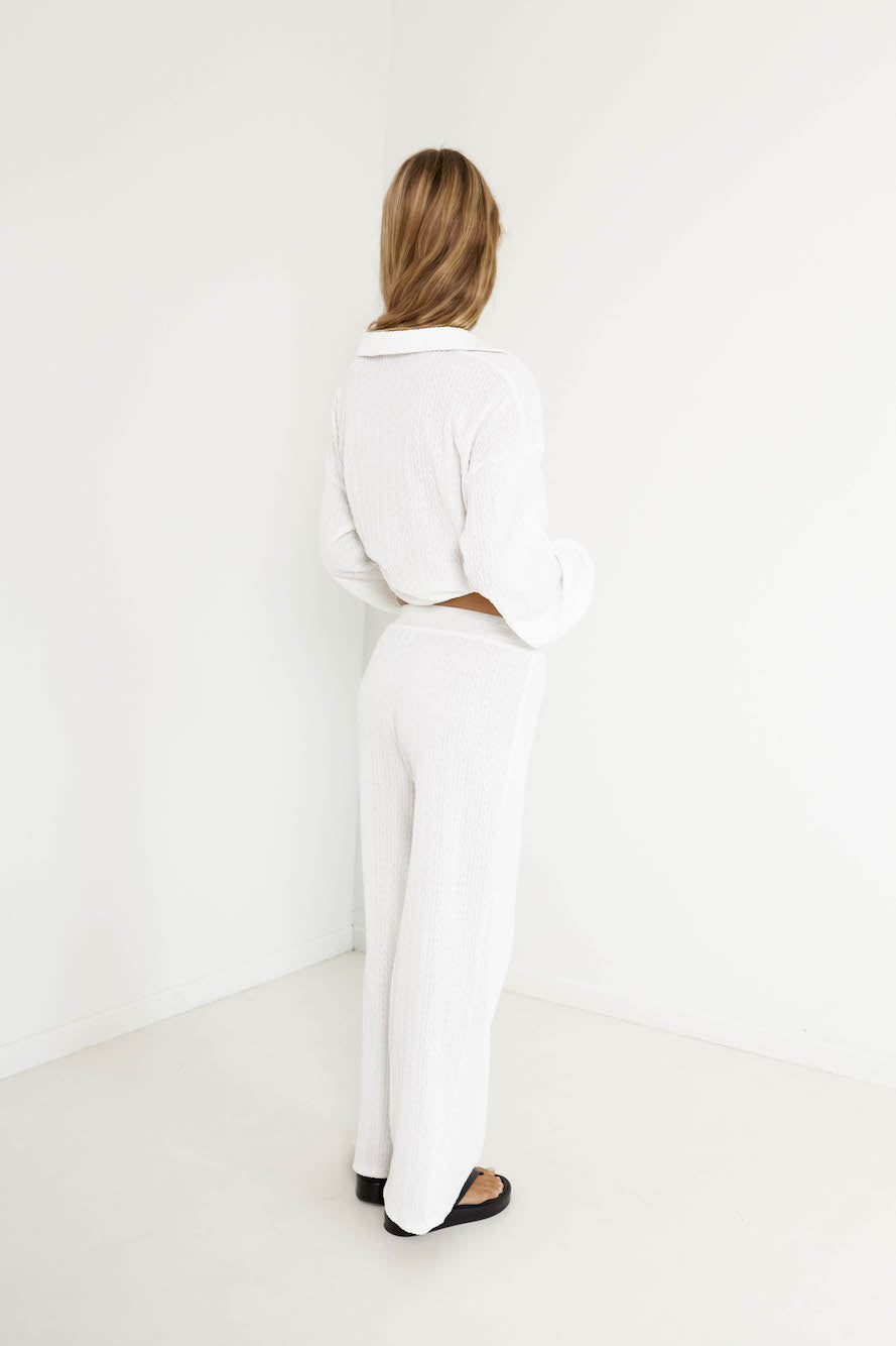 SNDYS Avery Pant White-Seaa Fashion