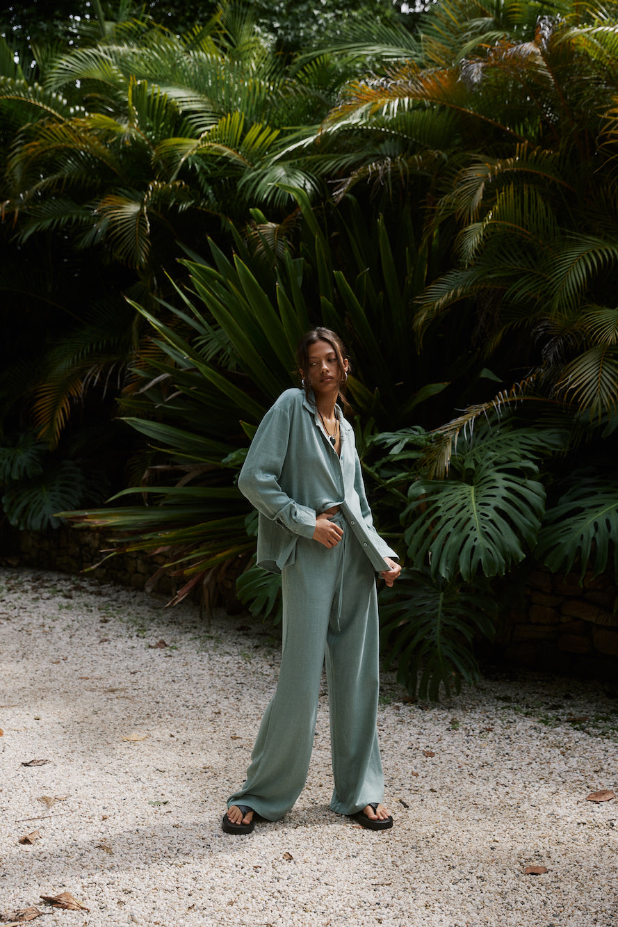 SEVEN WONDERS Kiana Pant Sage-Seaa Fashion