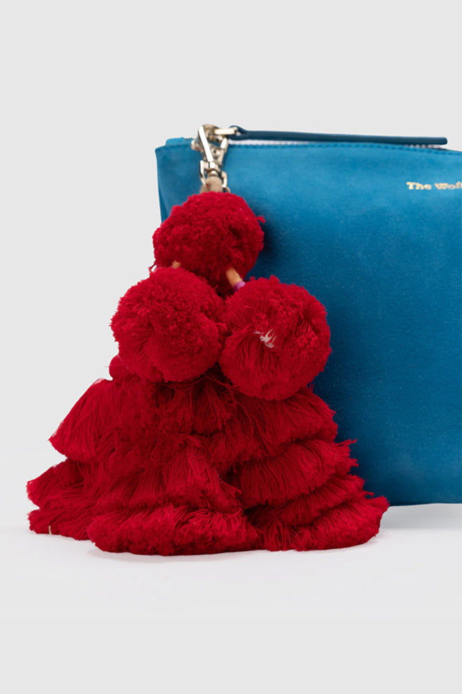 THE WOLF GANG Bedouin Clutch Azul-Seaa Fashion