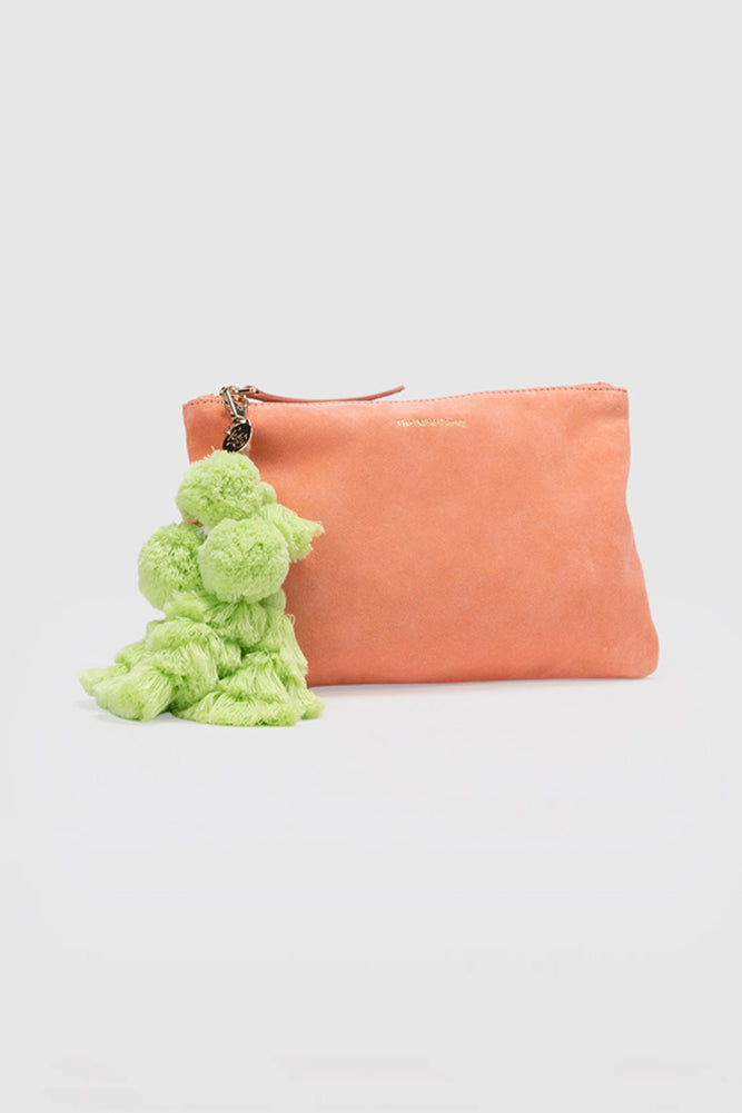 THE WOLF GANG Bedouin Clutch Peach-Seaa Fashion