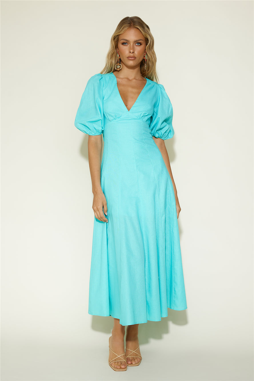 Marceline Maxi Dress Blue-Seaa Fashion