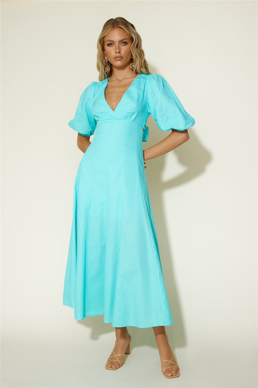 Marceline Maxi Dress Blue-Seaa Fashion