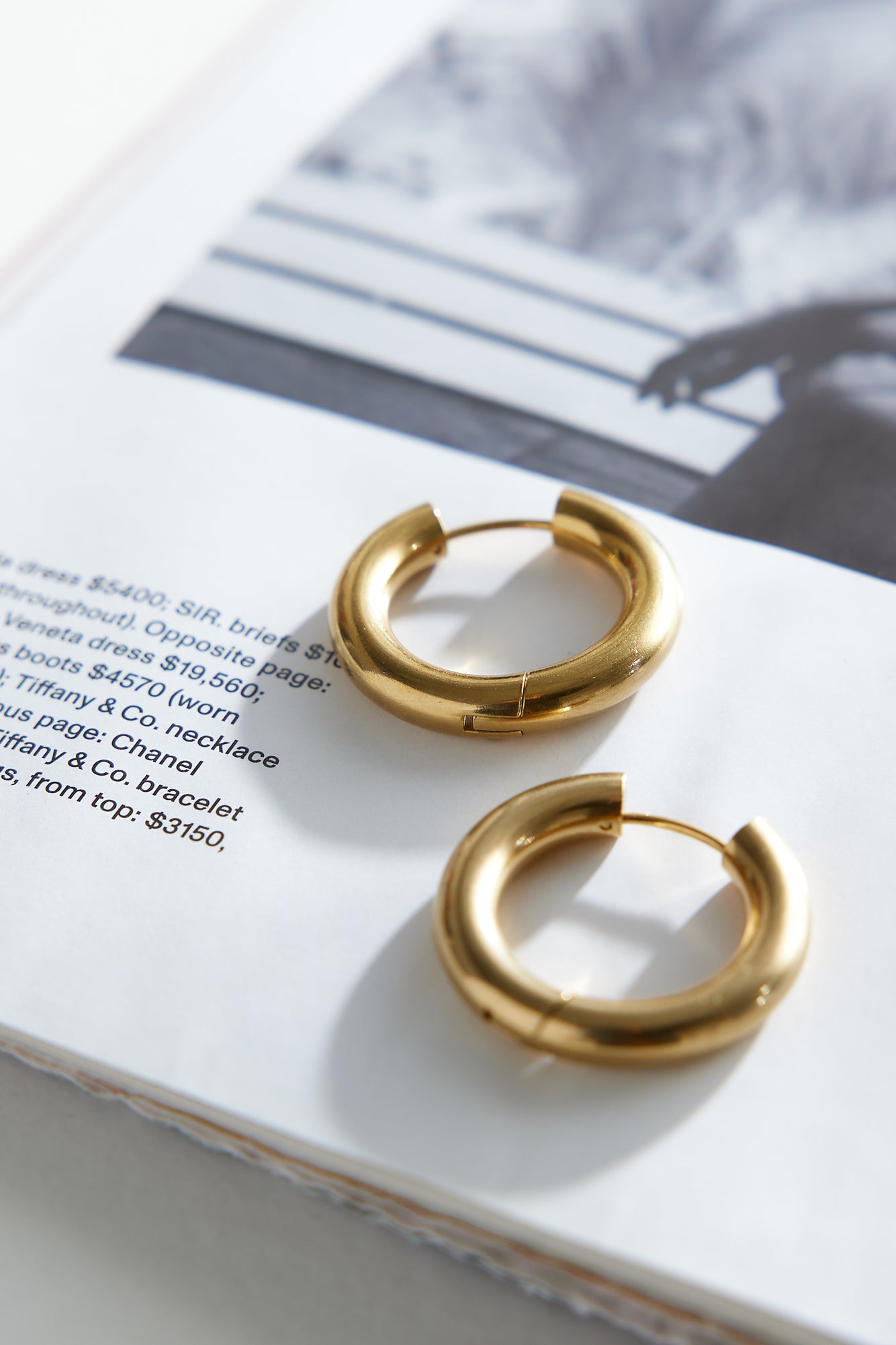 18K Gold Plated Always With You Earrings Gold-Seaa Fashion