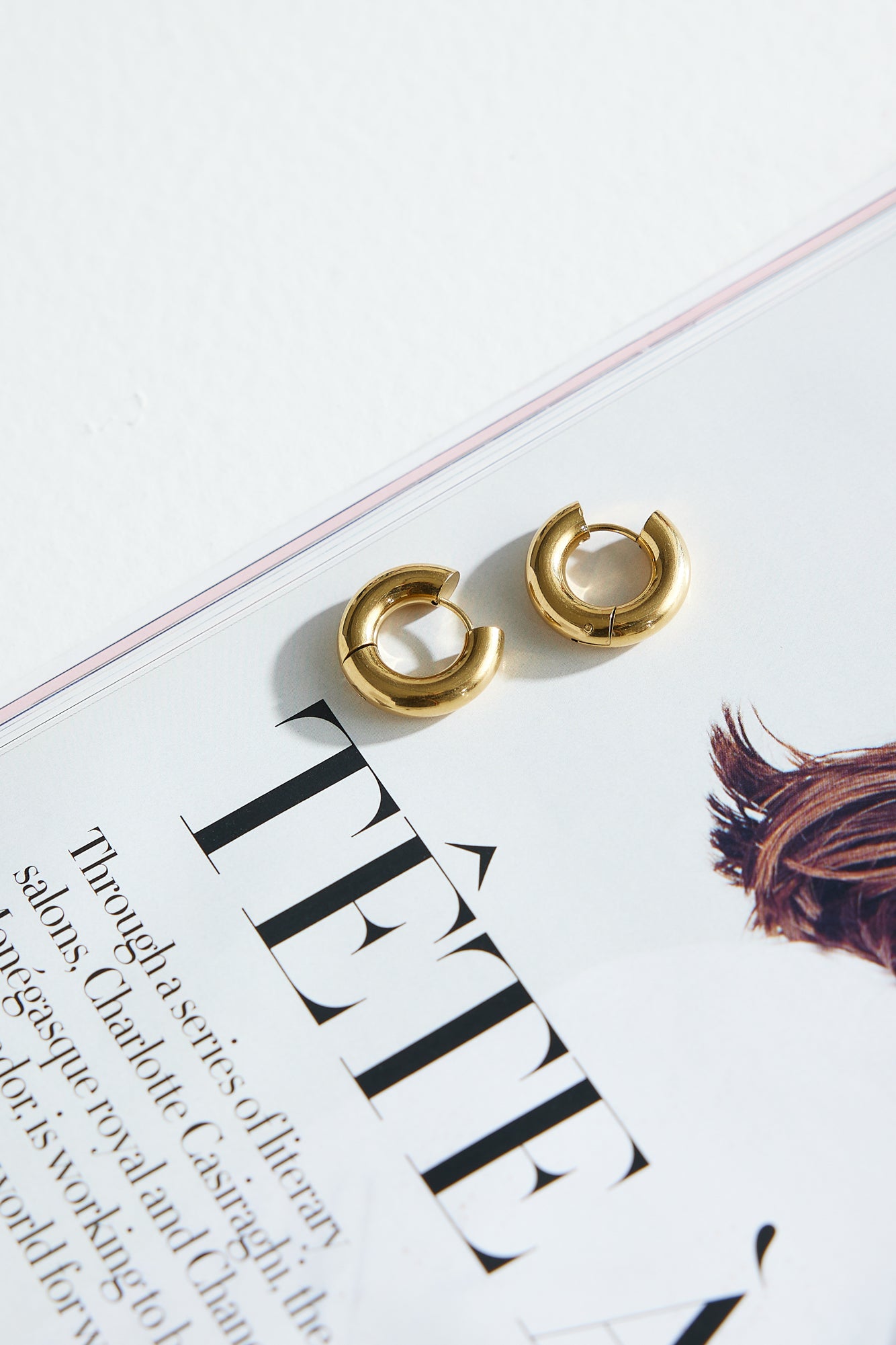 18k Gold Plated In Your Wonder Earrings Gold-Seaa Fashion