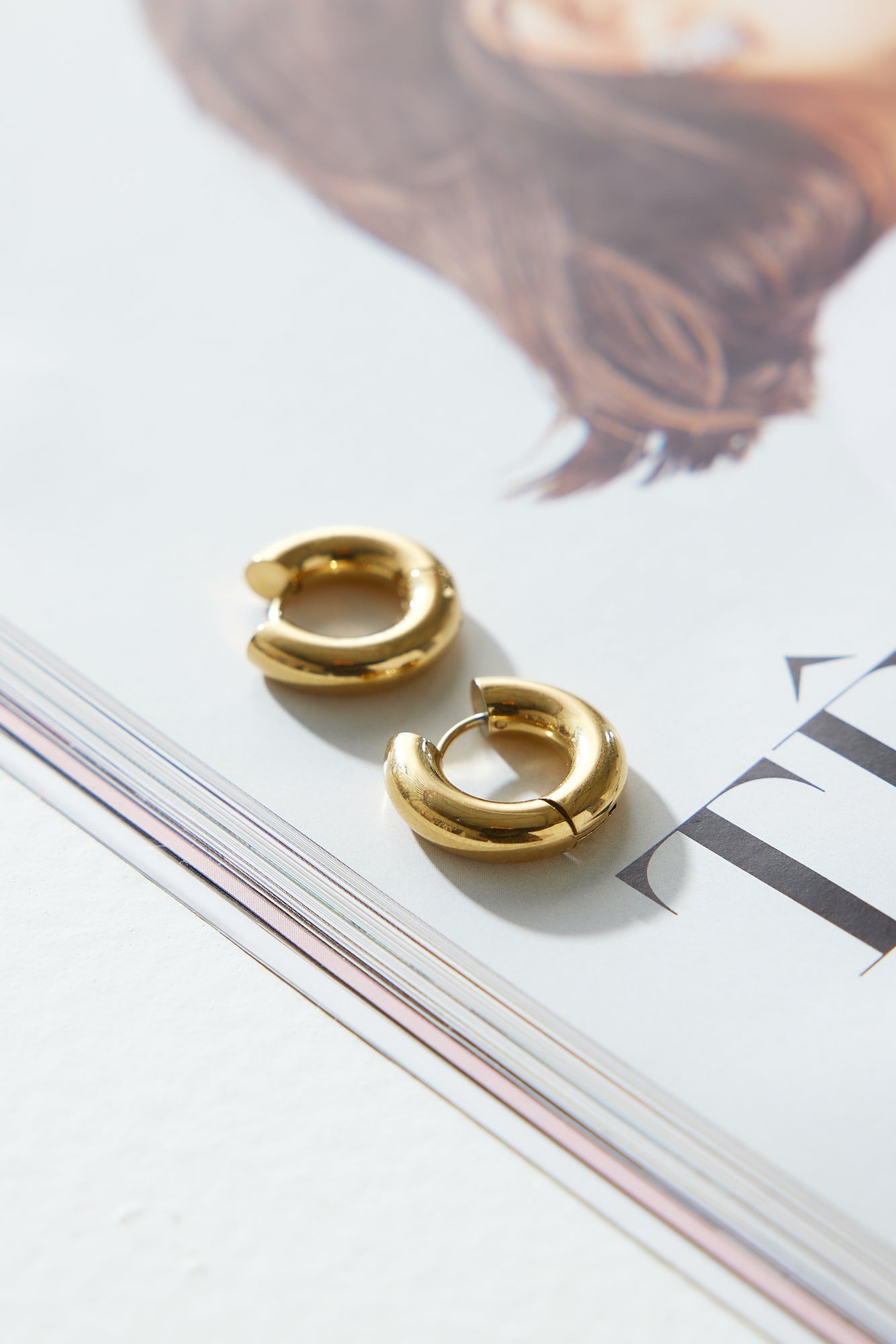 18k Gold Plated In Your Wonder Earrings Gold-Seaa Fashion