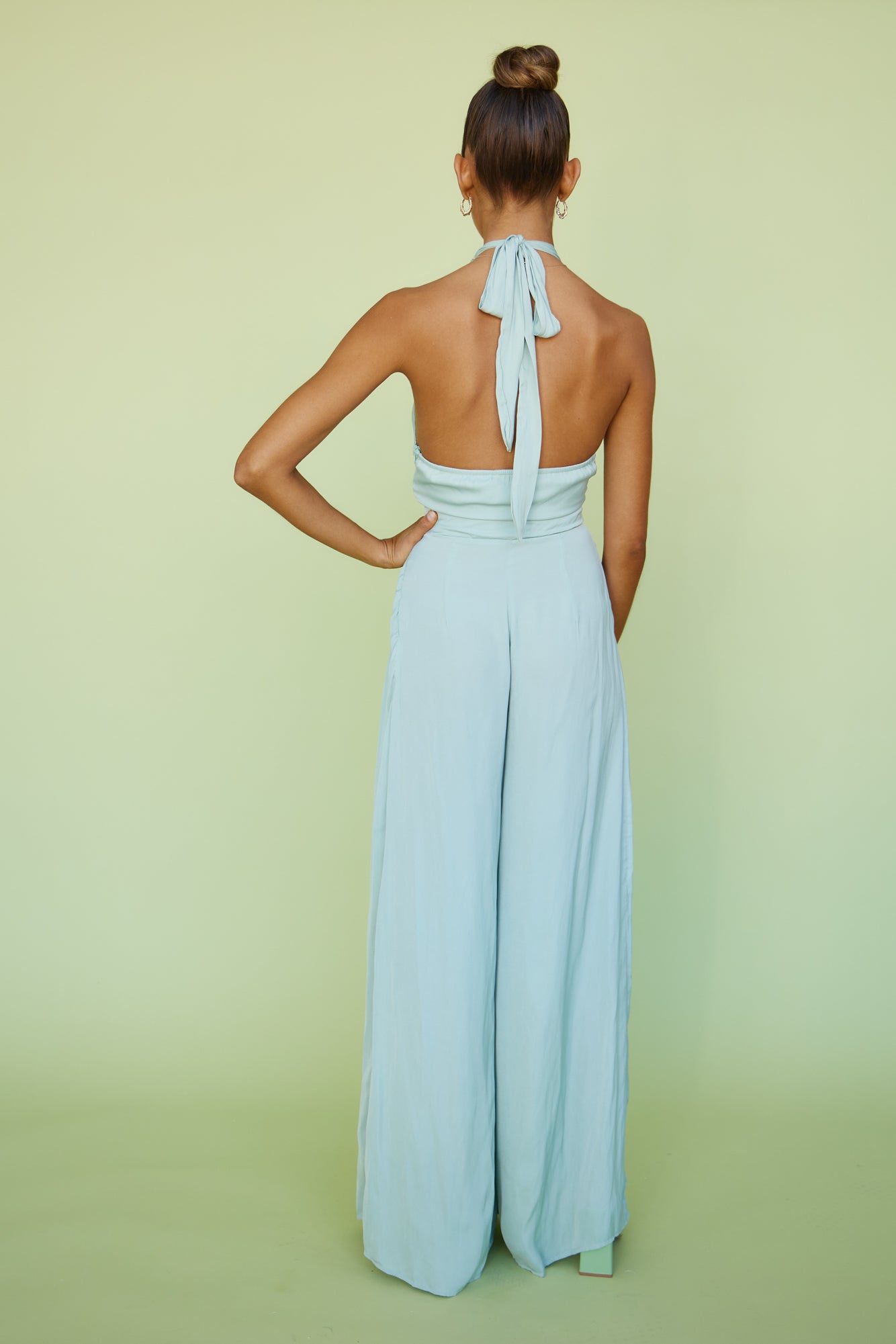 HELLO MOLLY Reborn Jumpsuit Sage-Seaa Fashion