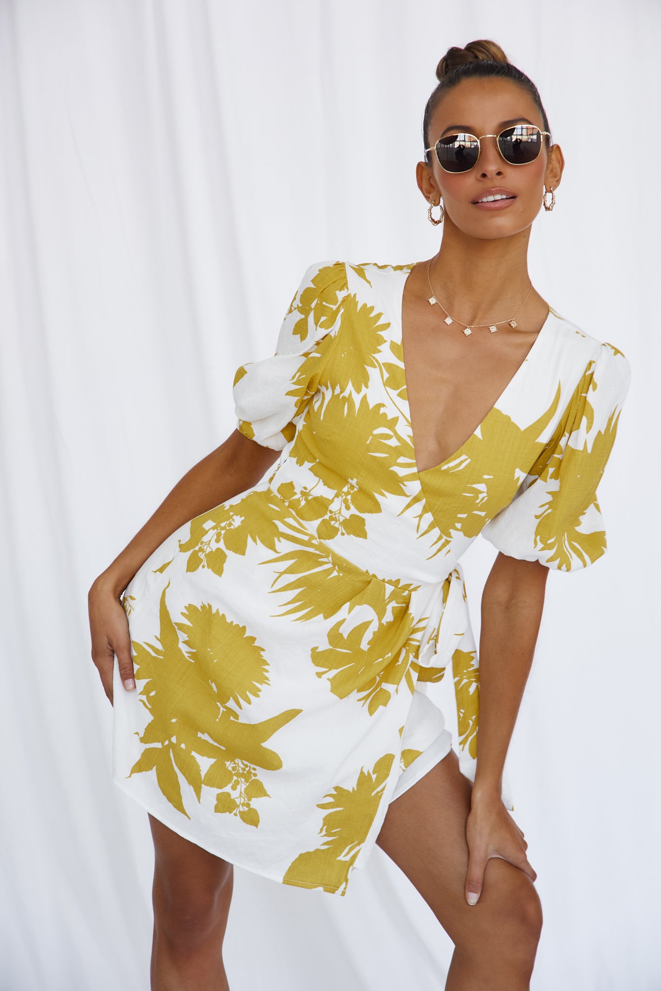 Aureolin Dress-Seaa Fashion