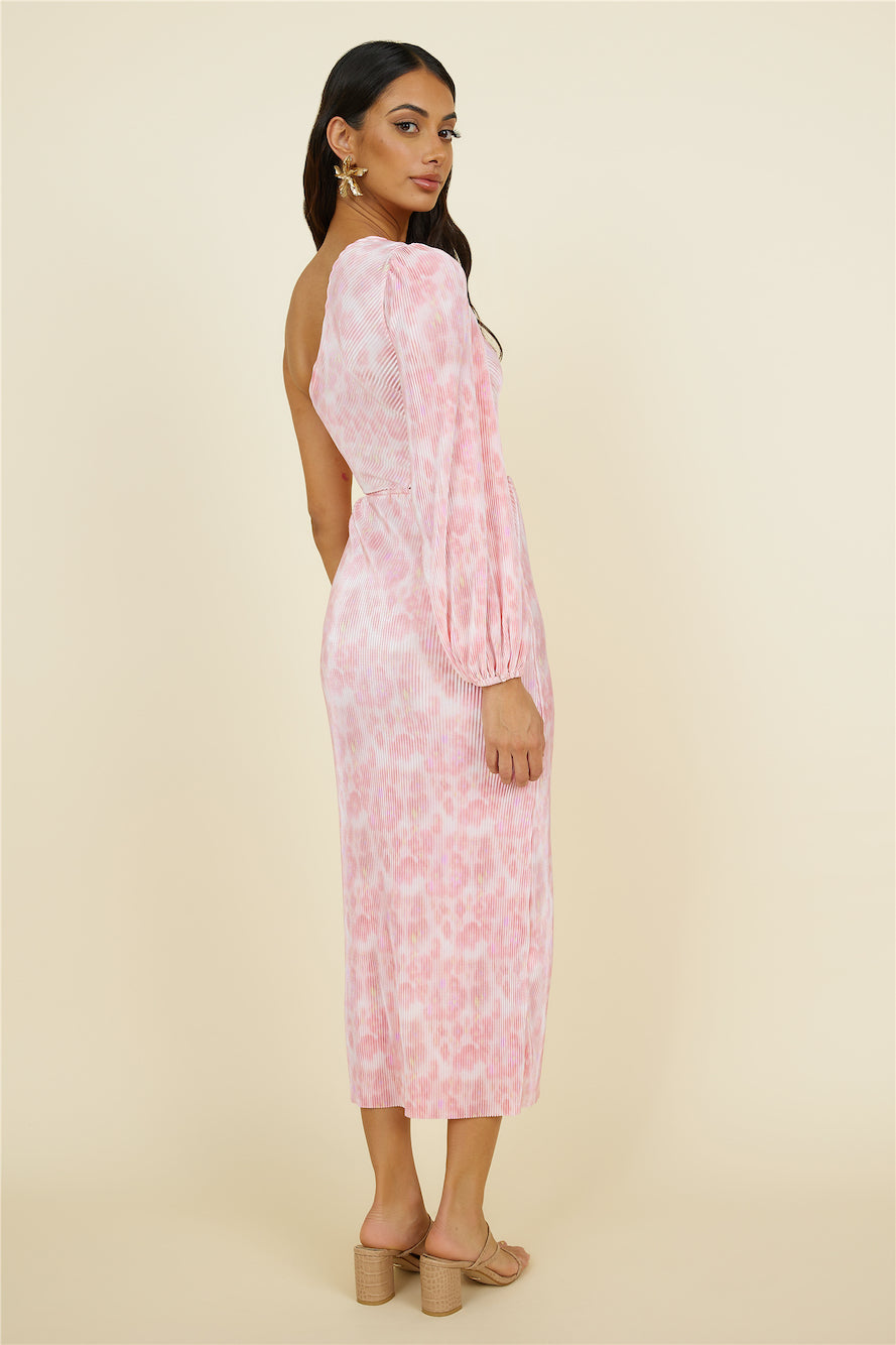 Timing Of It All Maxi Dress Pink-Seaa Fashion