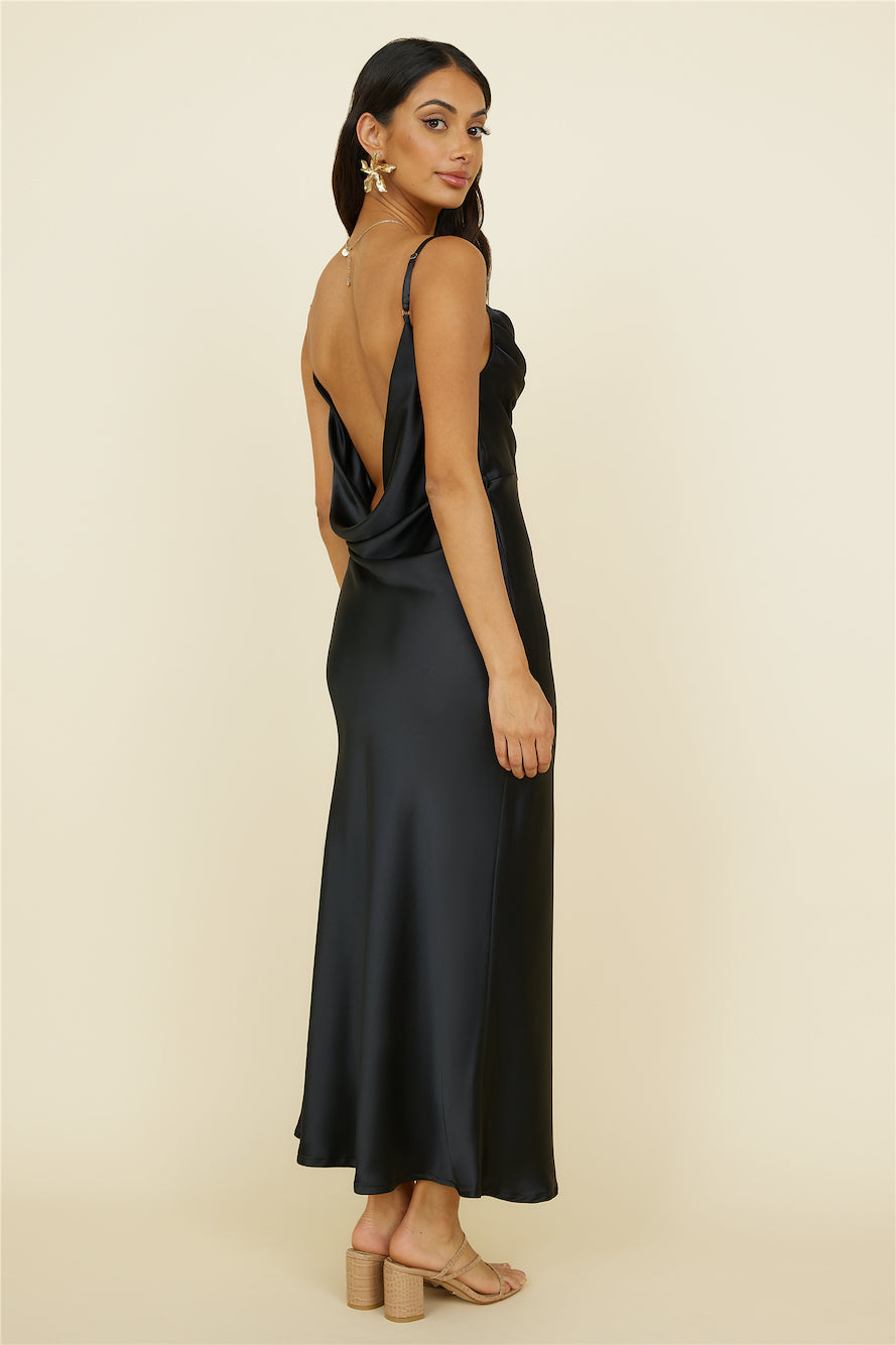 Eidetic Memories Maxi Dress Black-Seaa Fashion