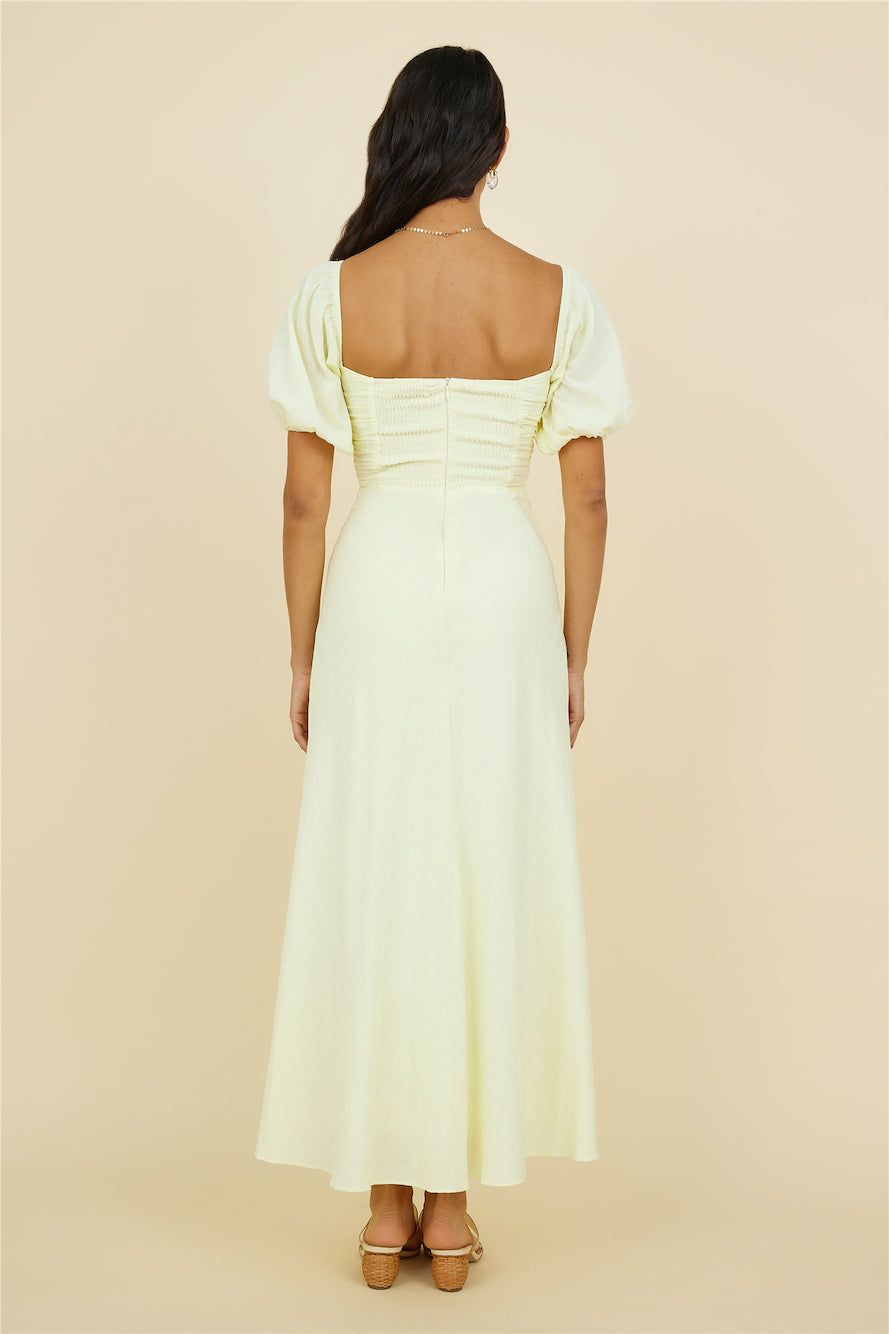 Celebration Of Us Maxi Dress Yellow-Seaa Fashion