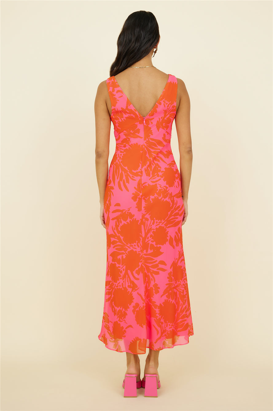 Your Favourite Song Maxi Dress Pink-Seaa Fashion