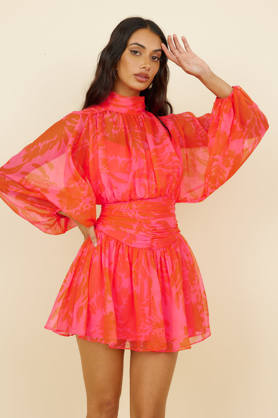 Only We Know Dress Red-Seaa Fashion