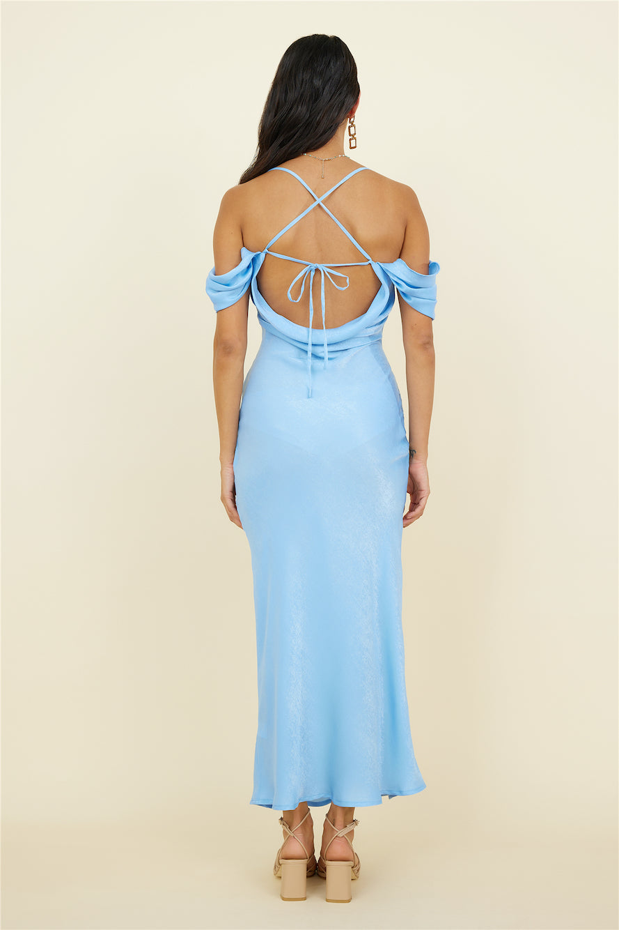 Falling Fearless Maxi Dress Blue-Seaa Fashion