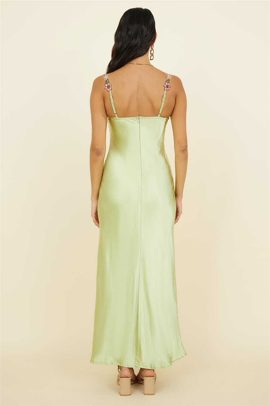 Magnetic Forces Maxi Dress Green-Seaa Fashion
